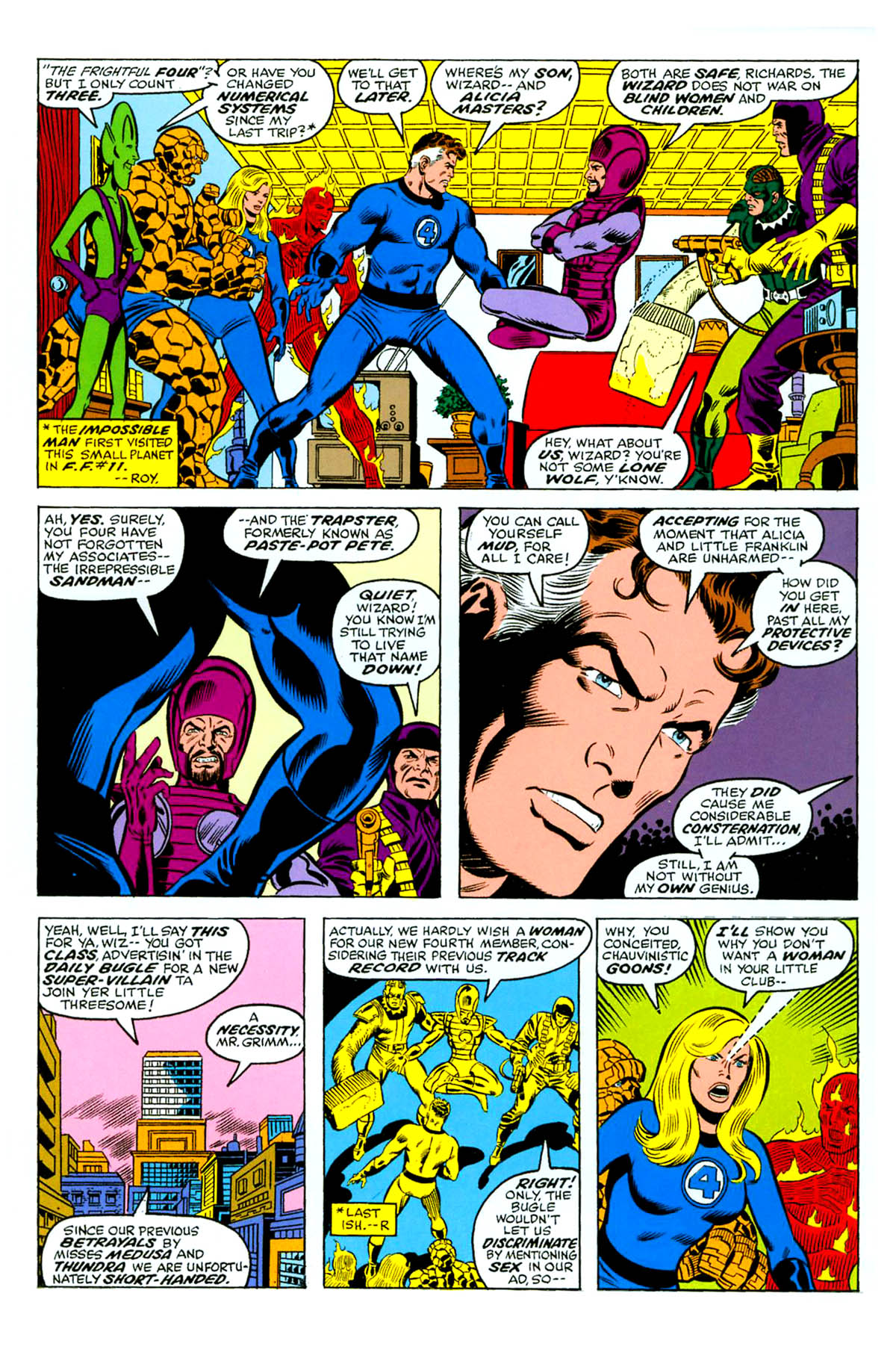 Read online Fantastic Four Visionaries: George Perez comic -  Issue # TPB 1 (Part 2) - 11