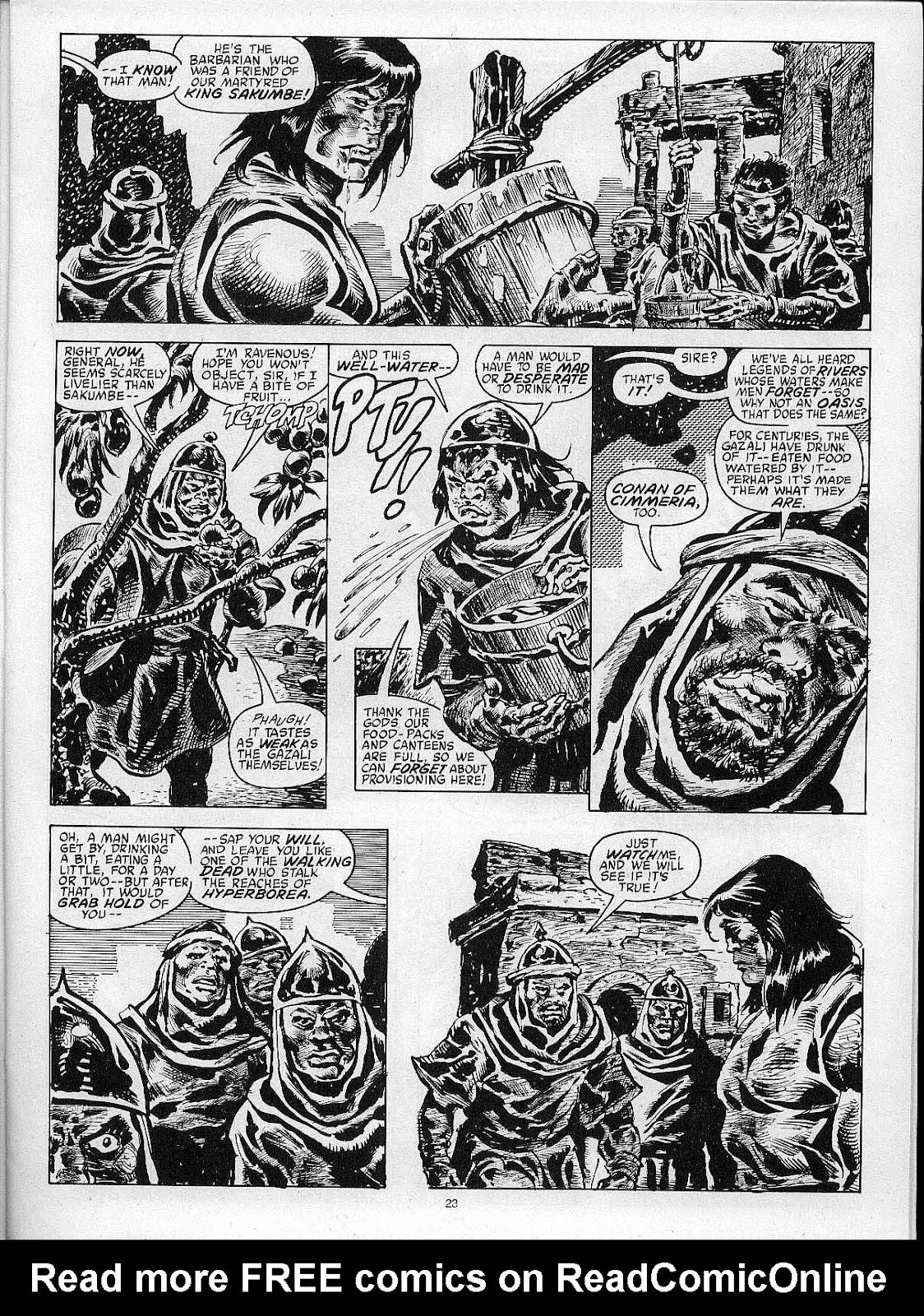The Savage Sword Of Conan issue 204 - Page 25