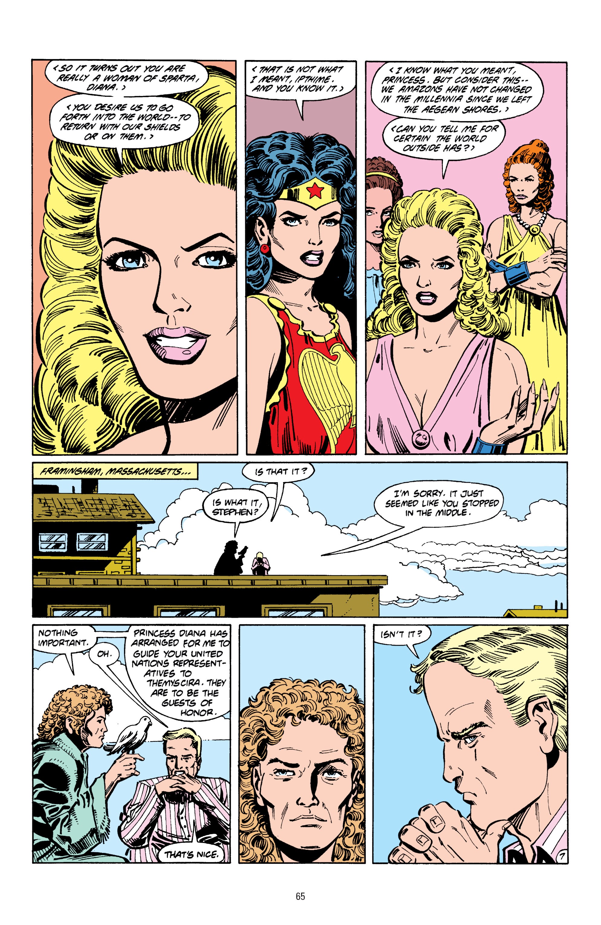 Read online Wonder Woman By George Pérez comic -  Issue # TPB 4 (Part 1) - 65