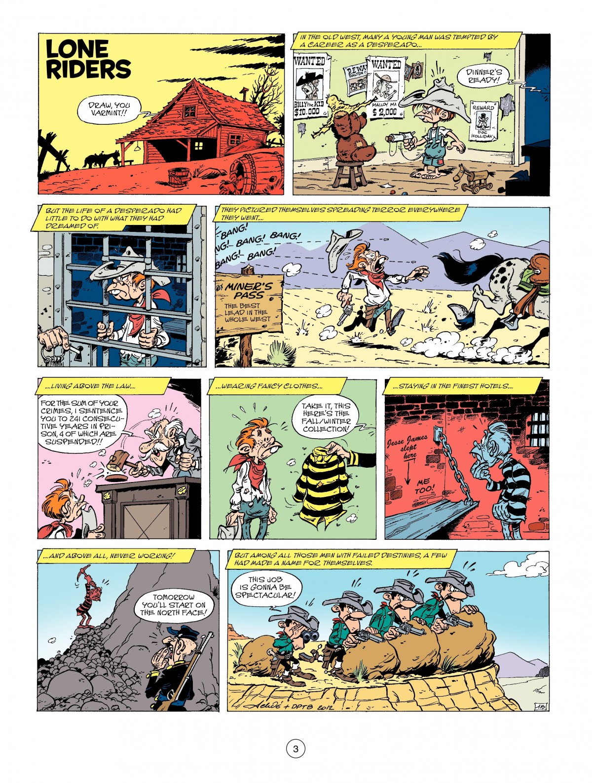 Read online A Lucky Luke Adventure comic -  Issue #42 - 3