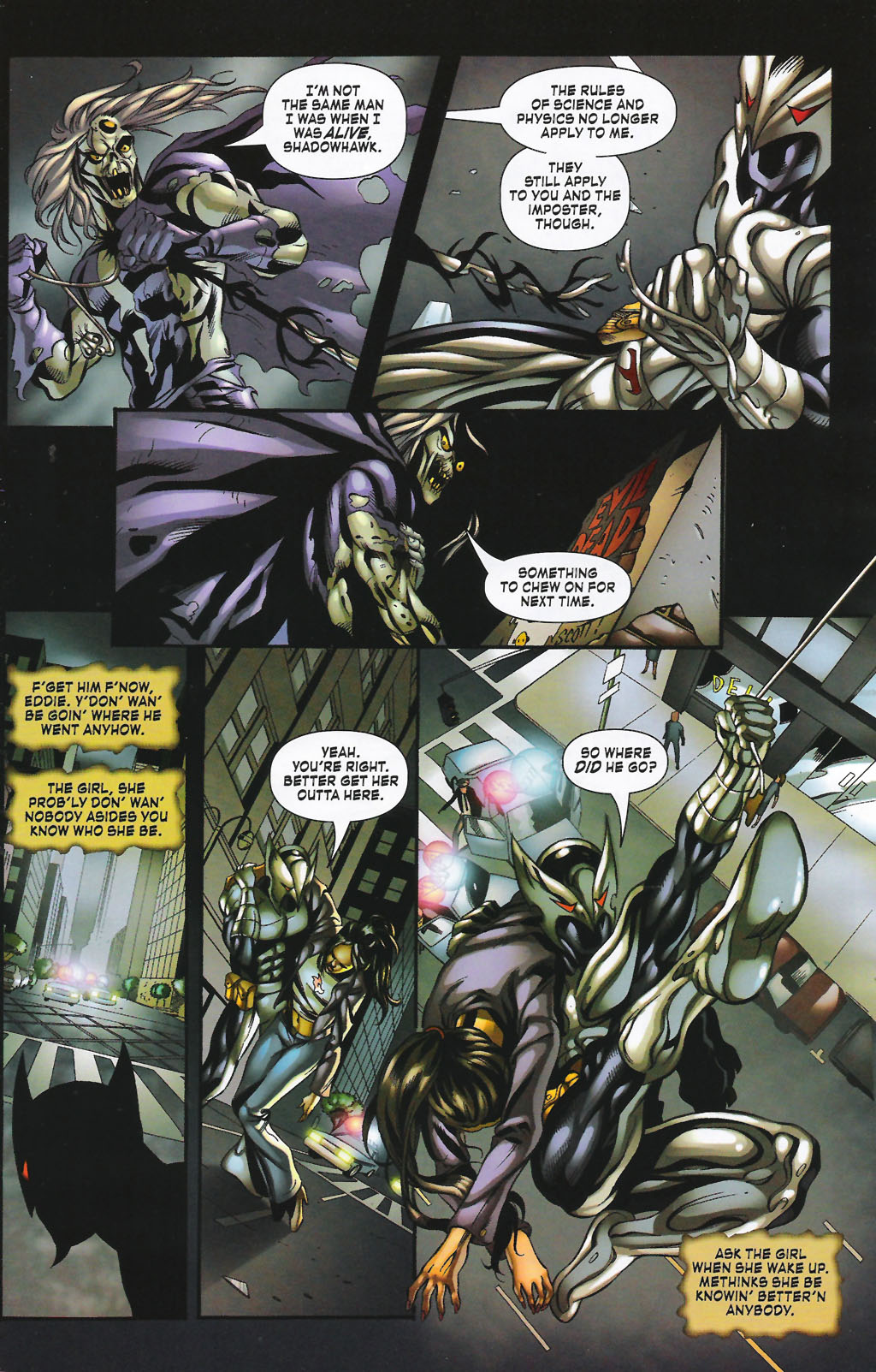 Read online ShadowHawk (2005) comic -  Issue #6 - 7