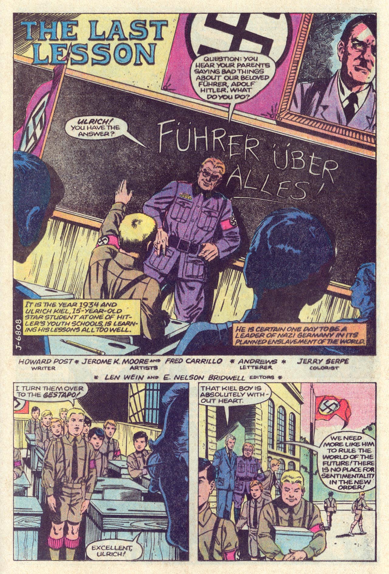 Read online Weird War Tales (1971) comic -  Issue #123 - 25