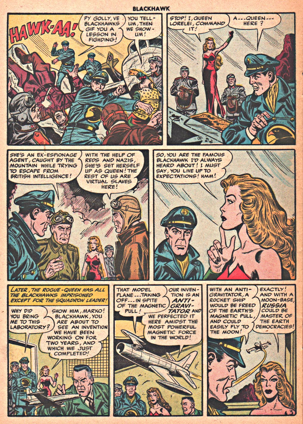 Read online Blackhawk (1957) comic -  Issue #83 - 28