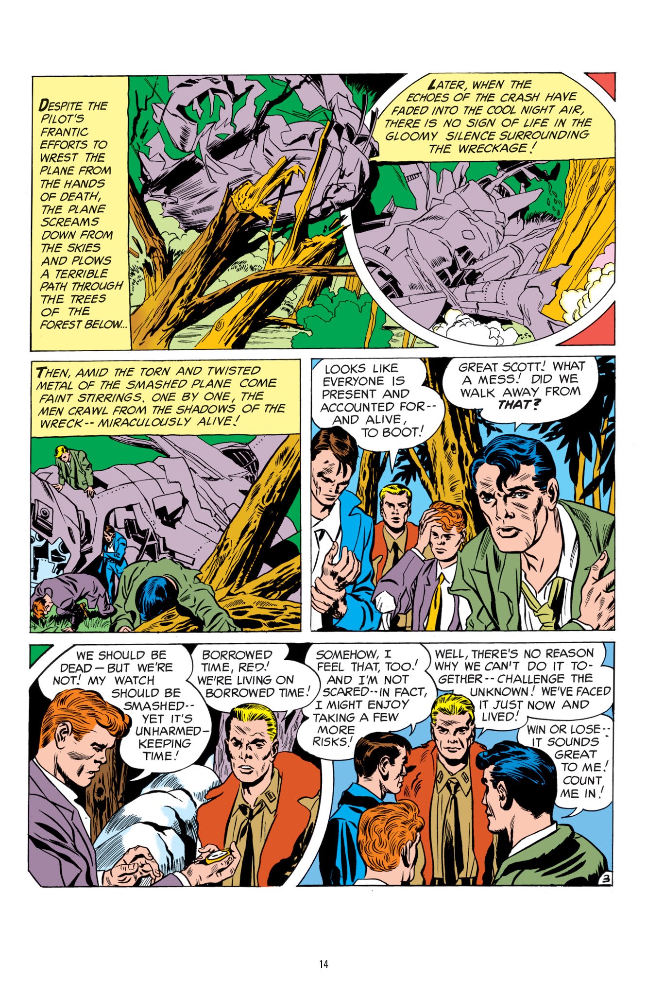 Read online Challengers of the Unknown by Jack Kirby comic -  Issue # TPB (Part 1) - 14