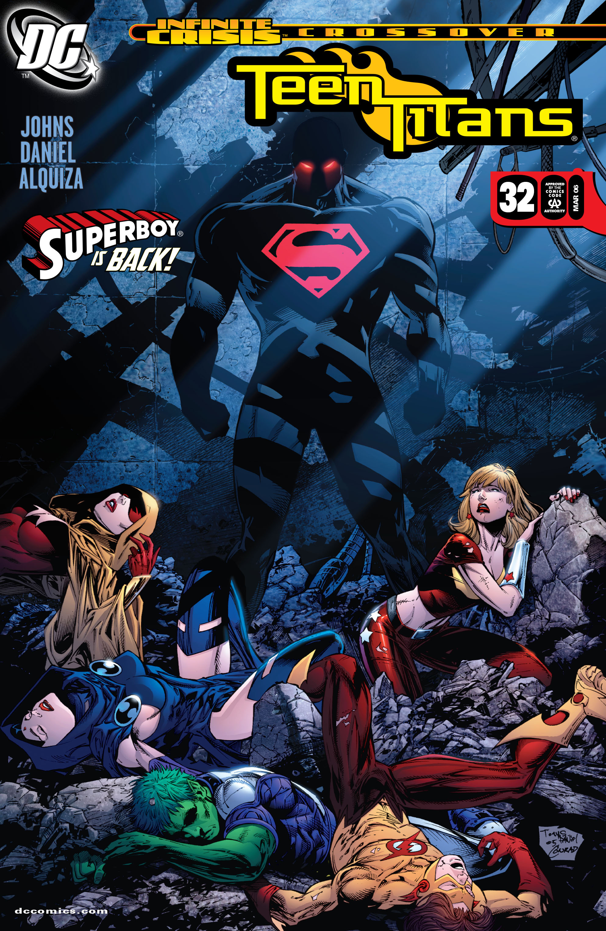 Read online Teen Titans (2003) comic -  Issue #32 - 1