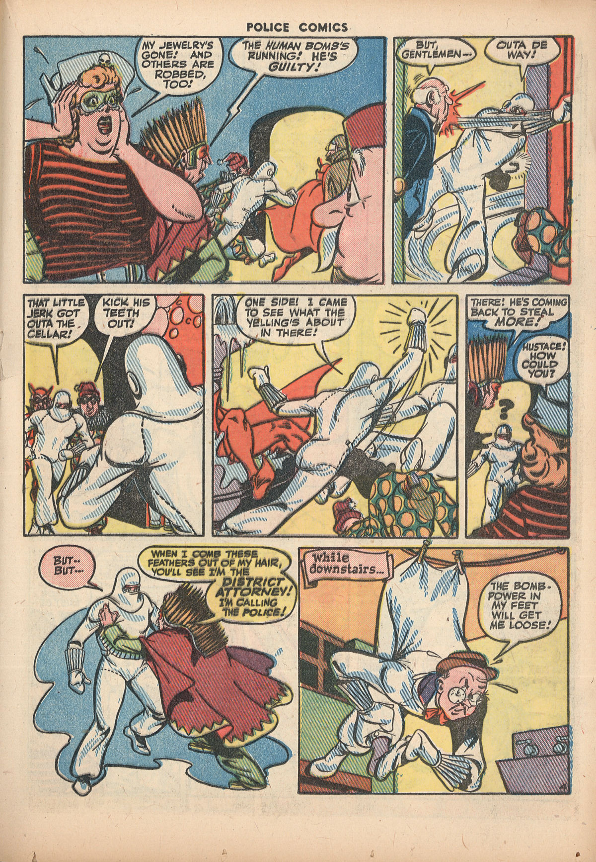 Read online Police Comics comic -  Issue #38 - 27