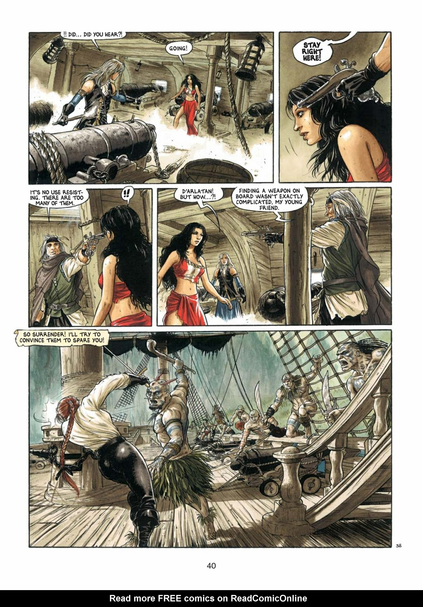 Read online Barracuda comic -  Issue #5 - 42