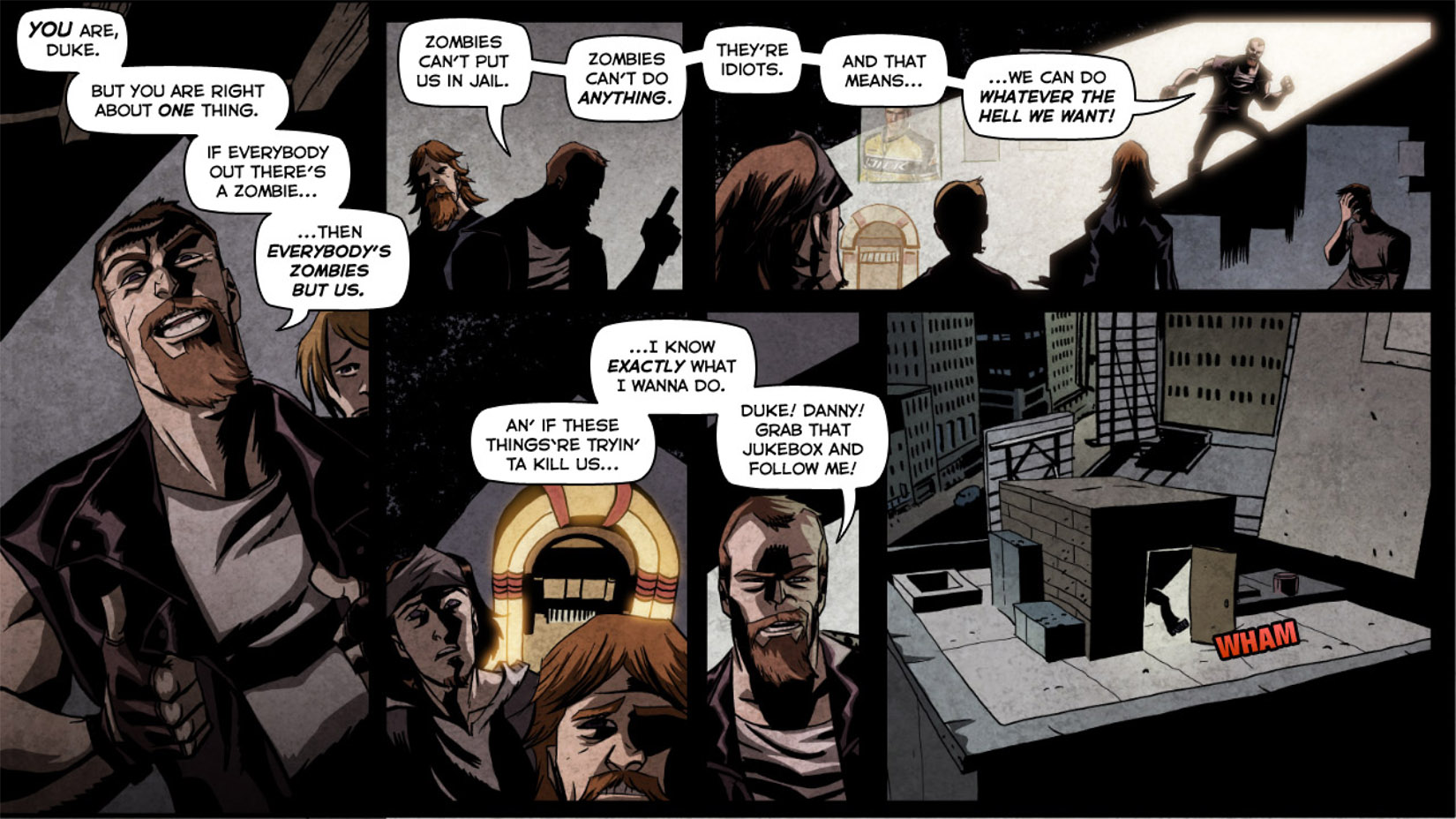 Read online Left 4 Dead: The Sacrifice comic -  Issue #3 - 18