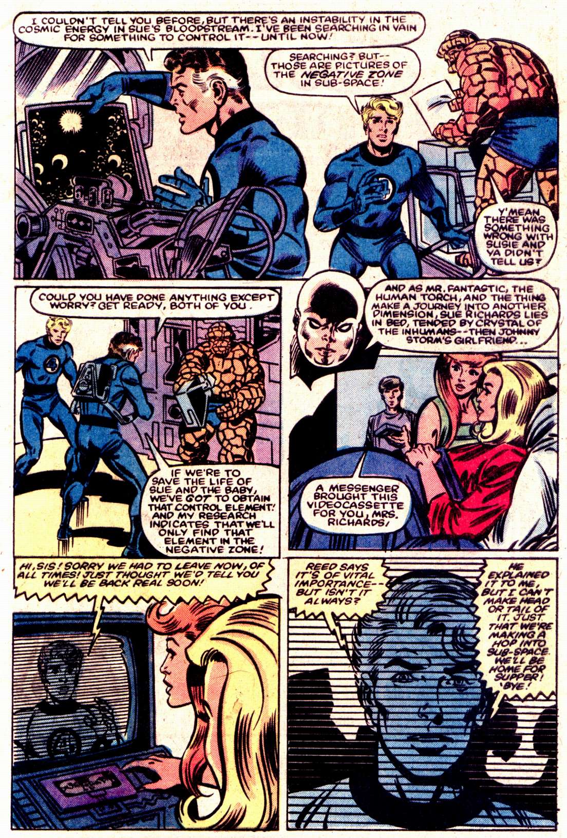 Read online What If? (1977) comic -  Issue #42 - The Invisible Girl had died - 4