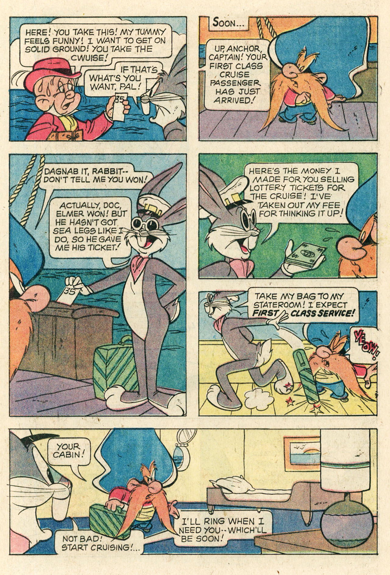 Read online Yosemite Sam and Bugs Bunny comic -  Issue #20 - 21