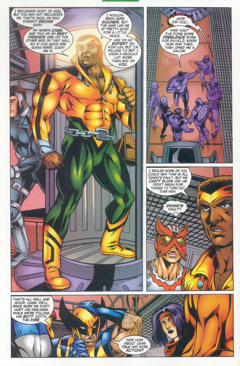 Read online Iron Fist / Wolverine comic -  Issue #2 - 21