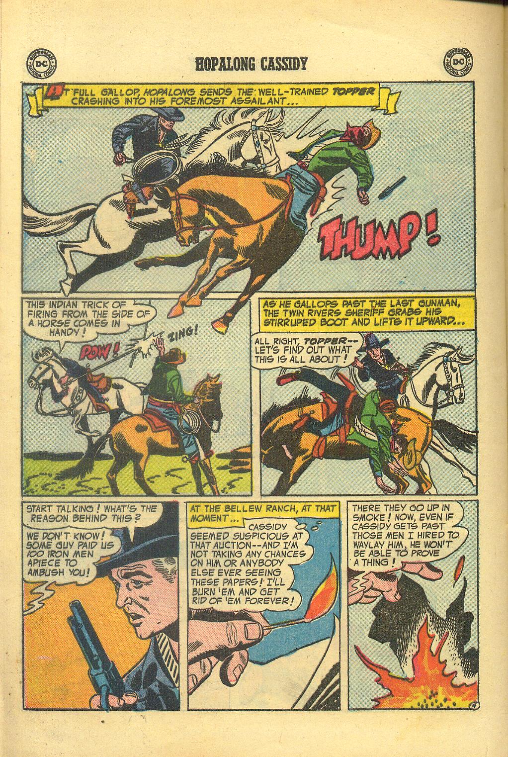 Read online Hopalong Cassidy comic -  Issue #92 - 28