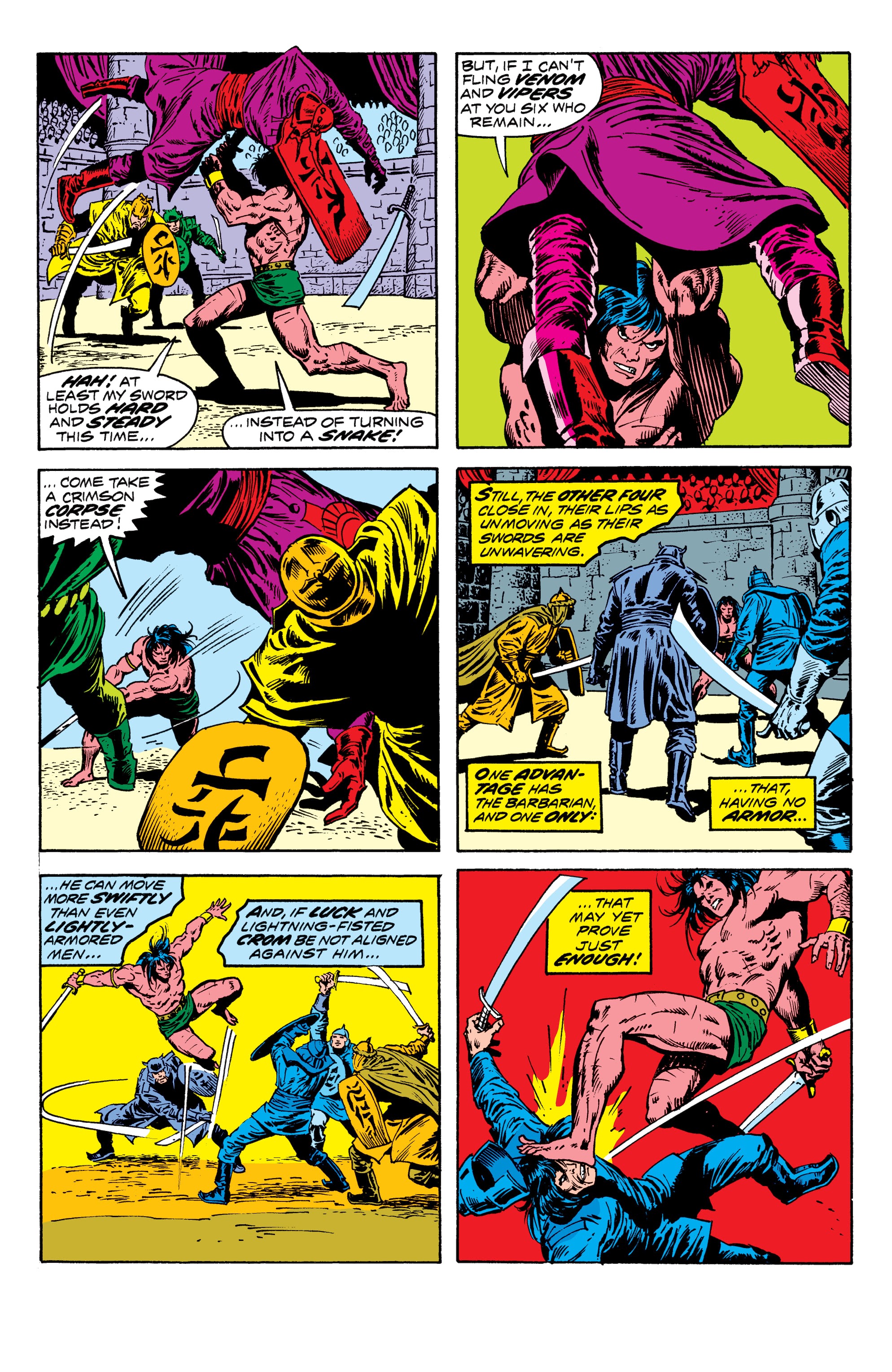 Read online Conan The Barbarian Epic Collection: The Original Marvel Years - The Curse Of The Golden Skull comic -  Issue # TPB (Part 2) - 44