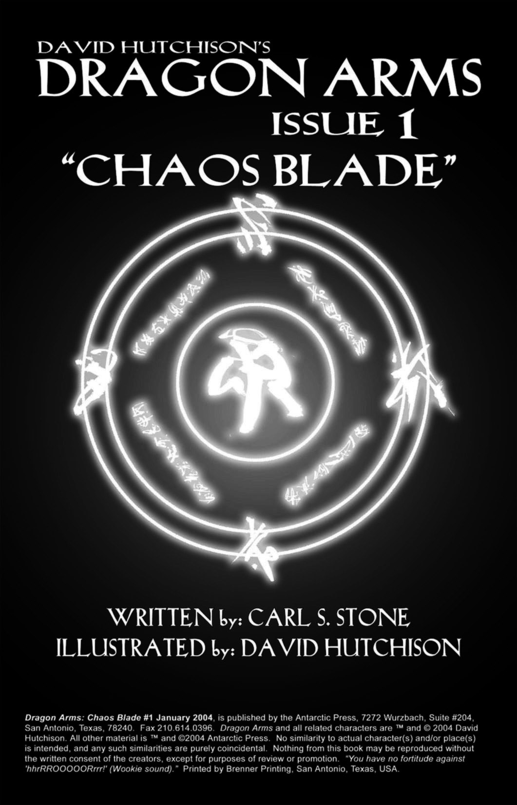 Read online Dragon Arms: Chaos Blade comic -  Issue #1 - 2