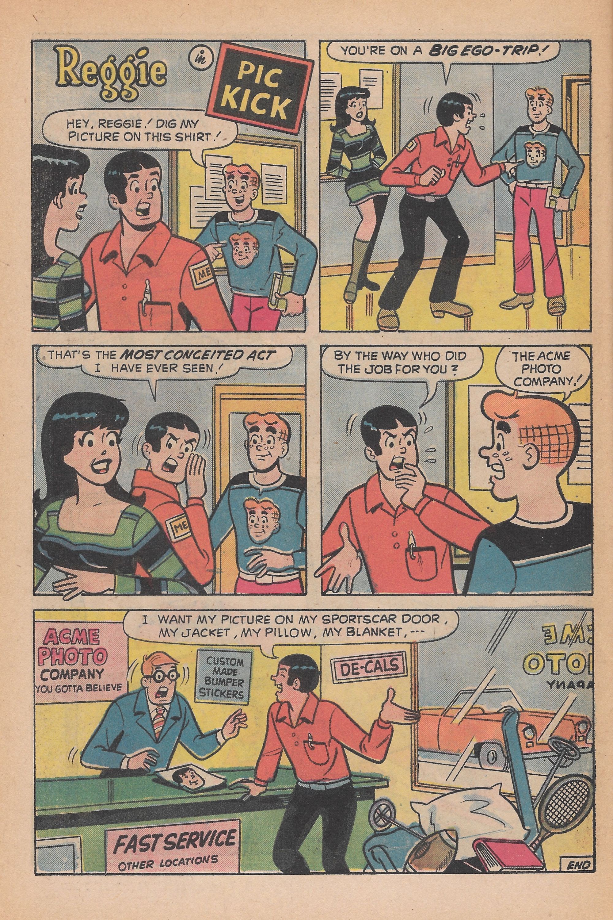 Read online Reggie's Wise Guy Jokes comic -  Issue #29 - 30