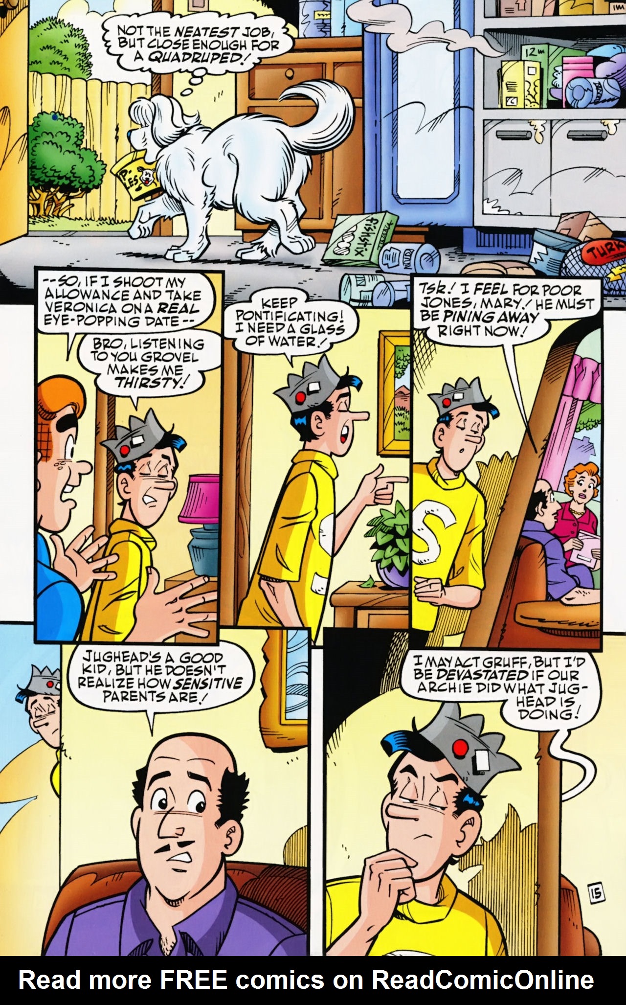 Read online Archie's Pal Jughead Comics comic -  Issue #207 - 21