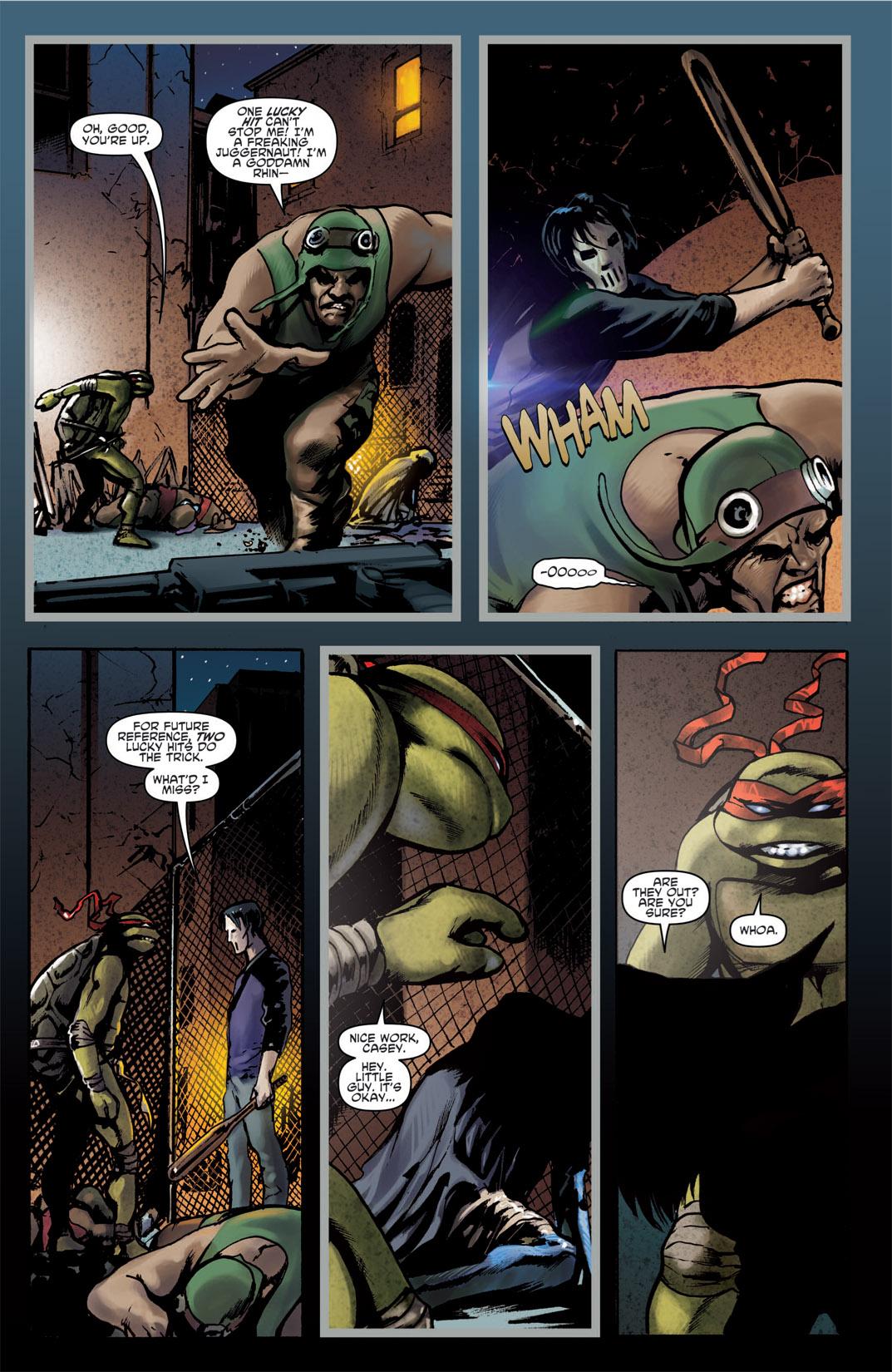 Read online Teenage Mutant Ninja Turtles Micro-Series comic -  Issue #1 - 14
