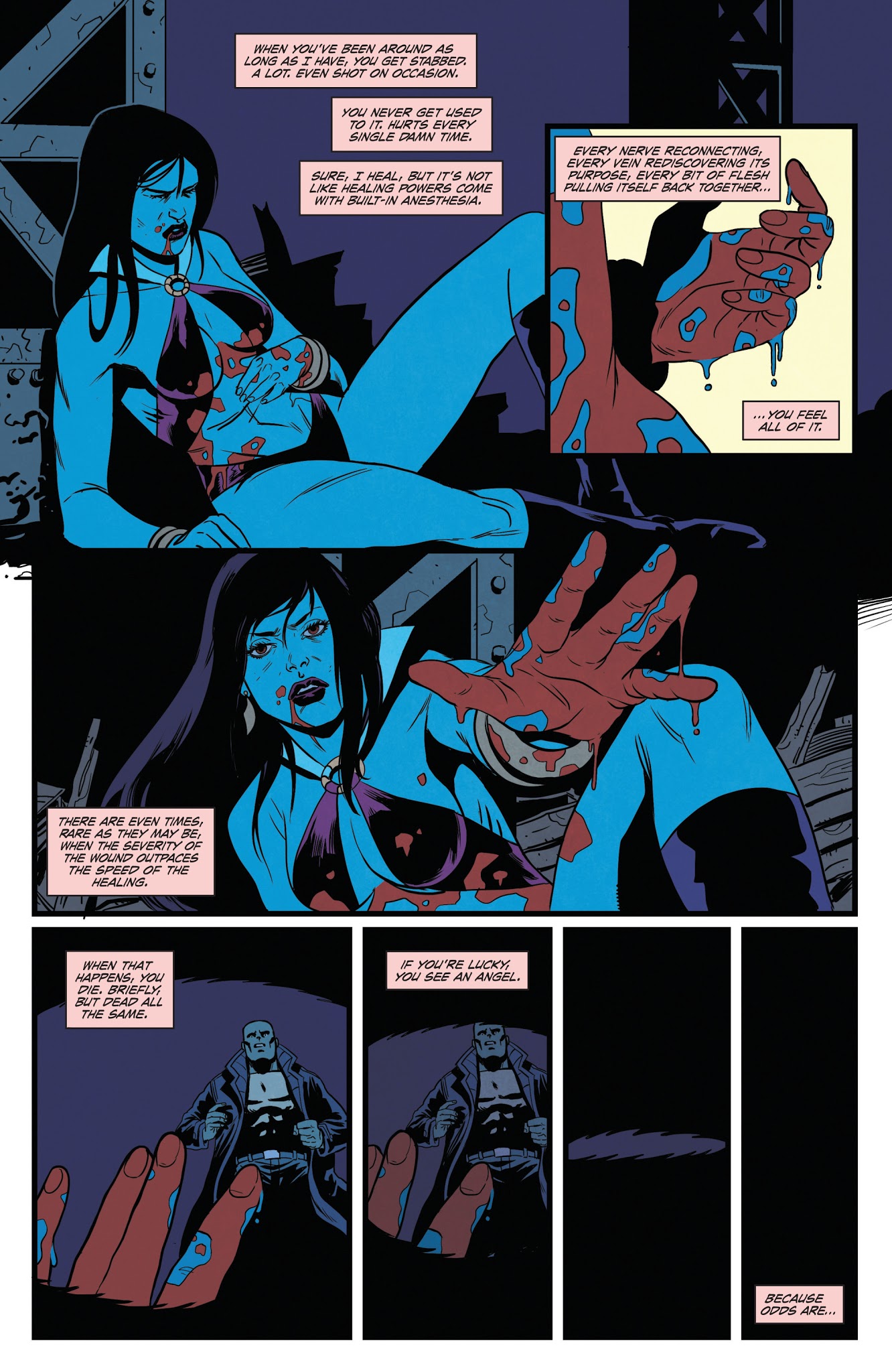 Read online Hack/Slash vs. Vampirella comic -  Issue #4 - 4