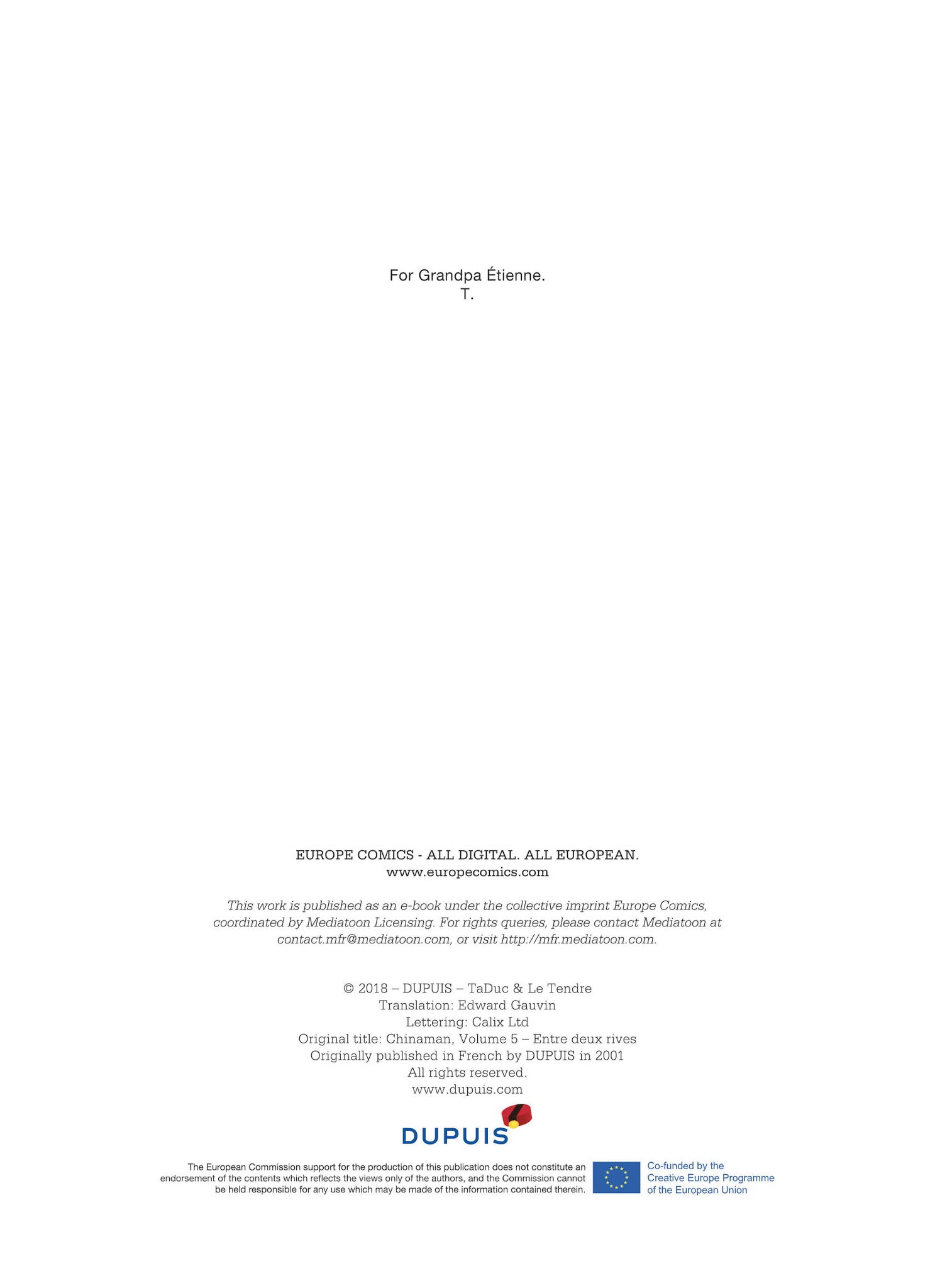 Read online Chinaman comic -  Issue #5 - 49