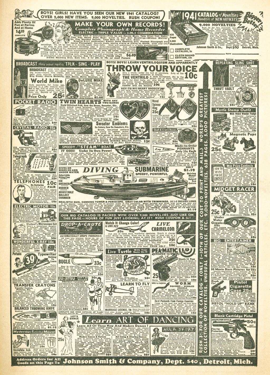 Read online Fantastic Comics comic -  Issue #12 - 67