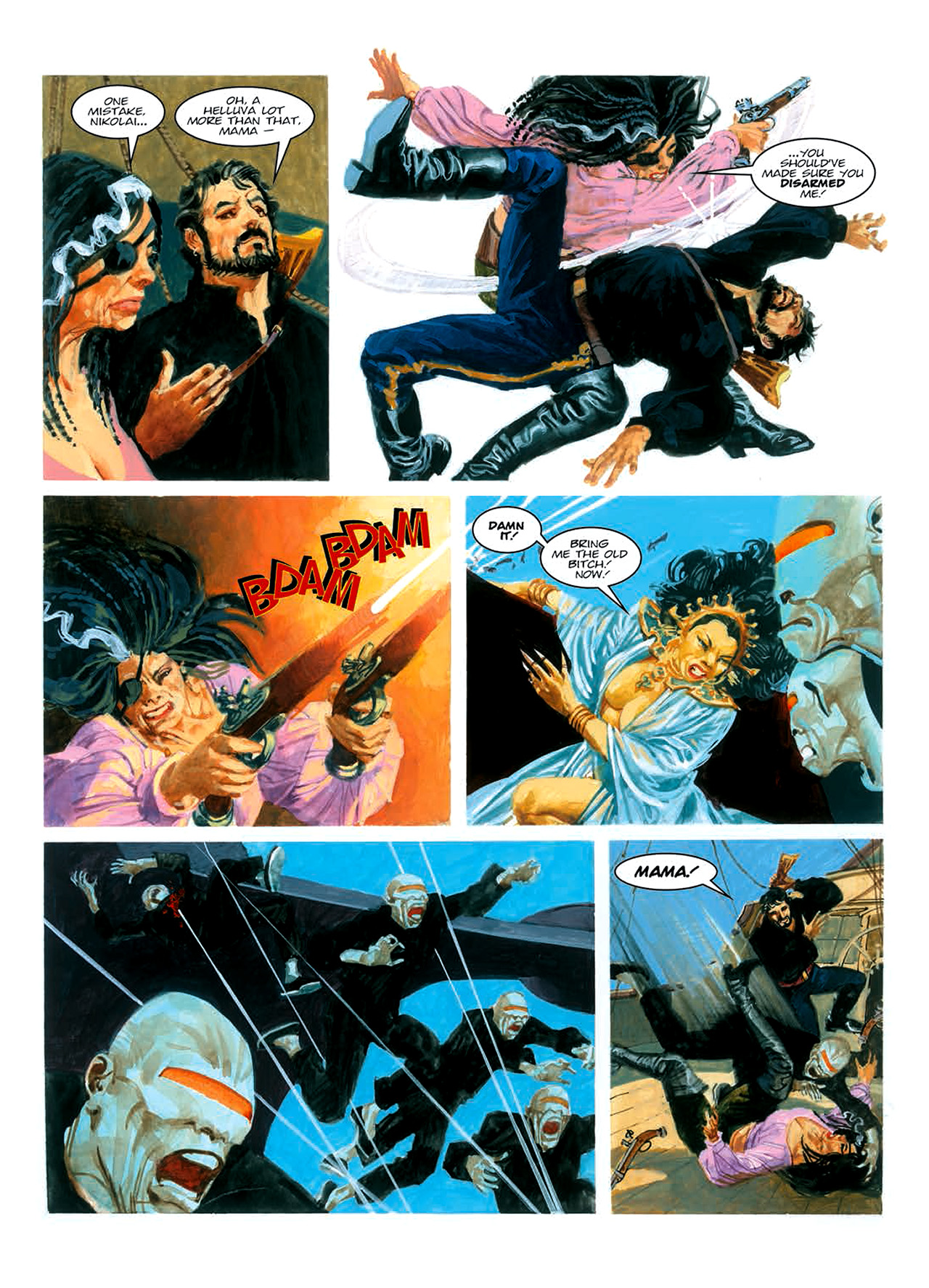 Read online Nikolai Dante comic -  Issue # TPB 7 - 85