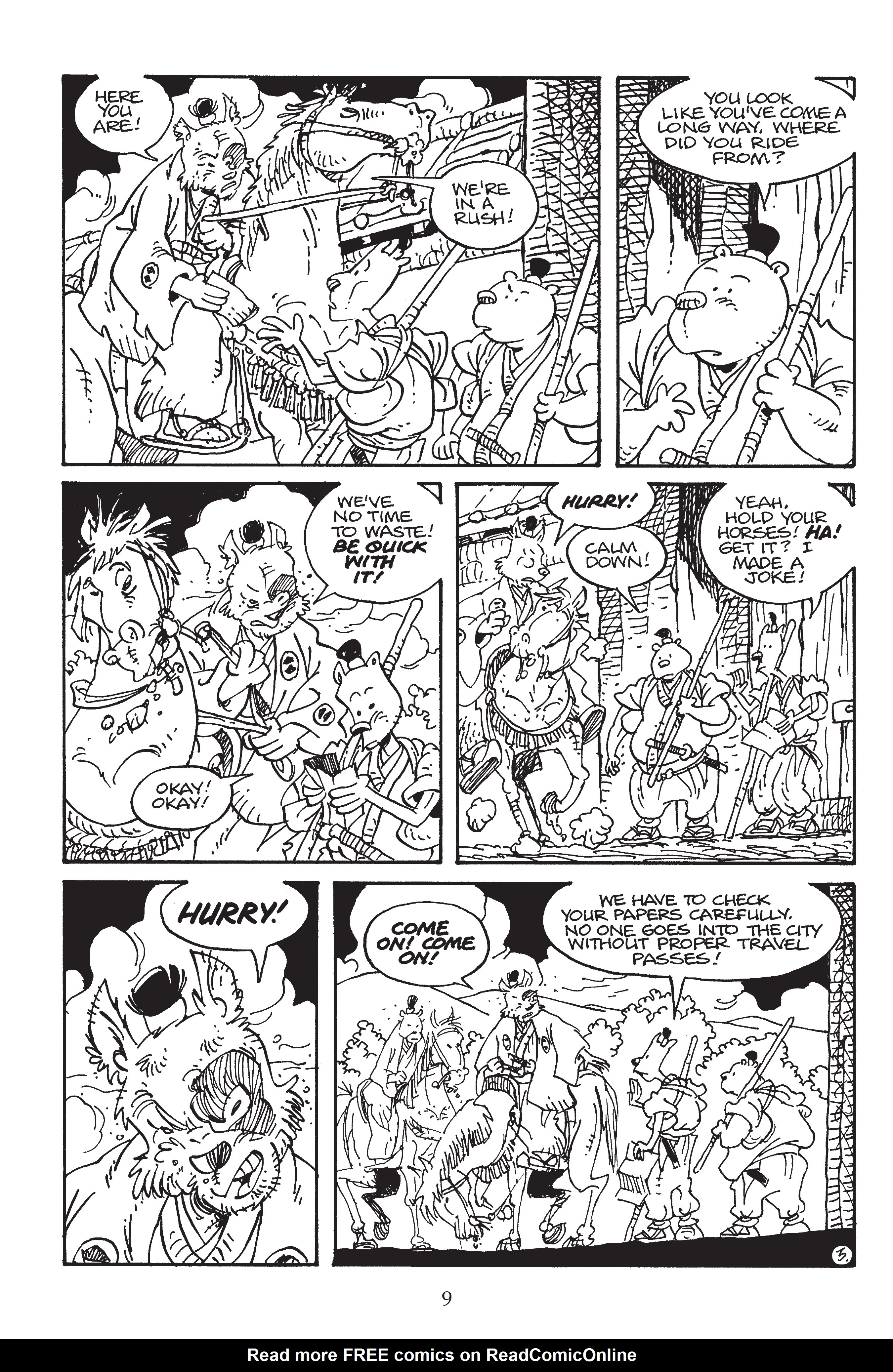 Read online Usagi Yojimbo: The Hidden comic -  Issue # _TPB (Part 1) - 9