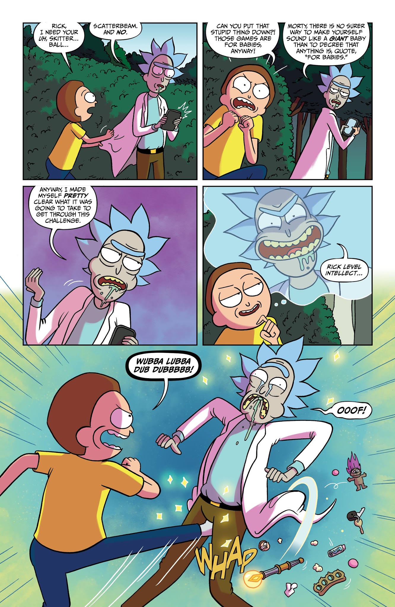 Read online Rick and Morty: Pocket Like You Stole It comic -  Issue #5 - 7