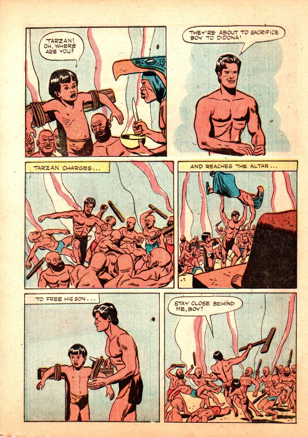 Read online Tarzan (1948) comic -  Issue #3 - 28