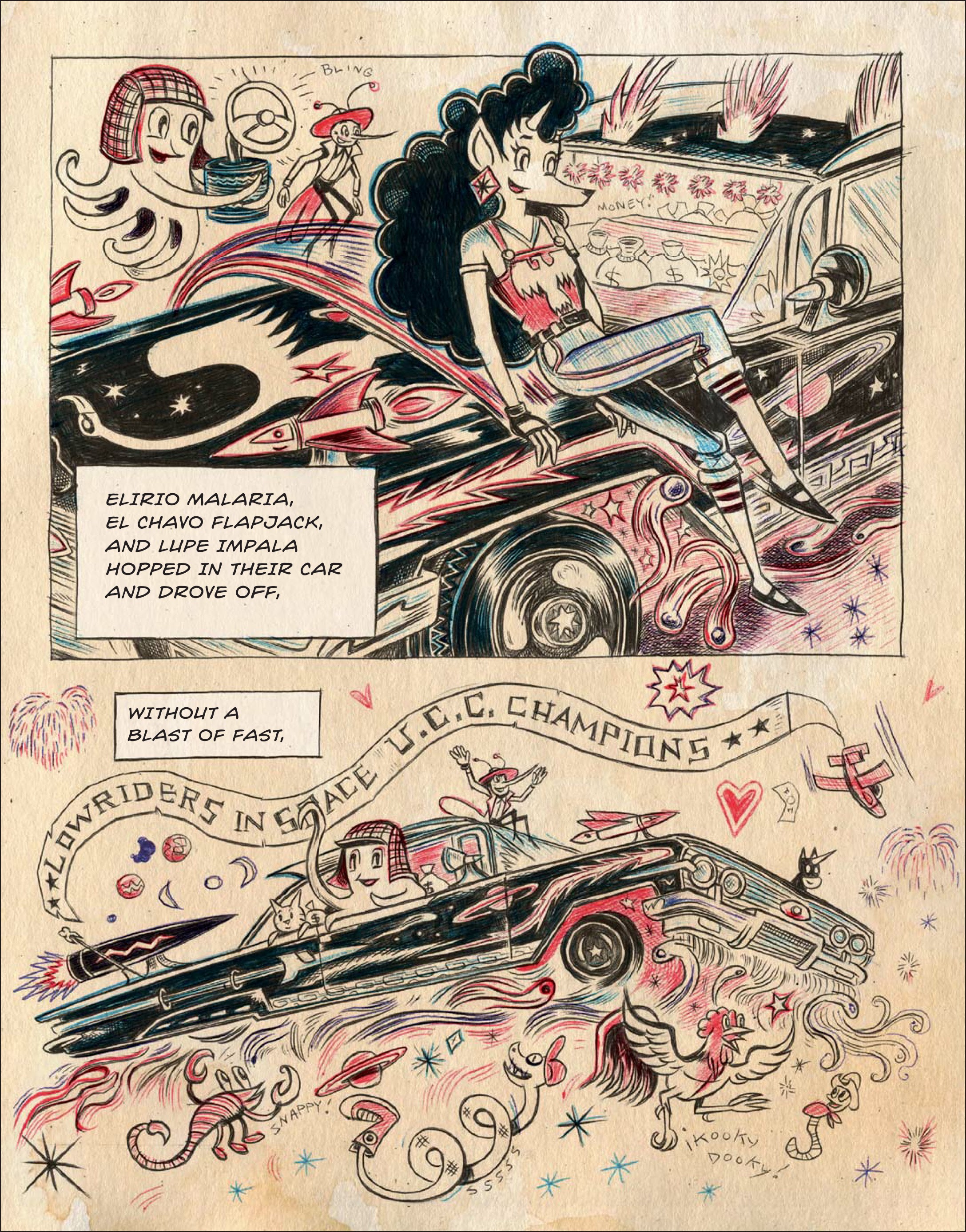 Read online Lowriders in Space comic -  Issue # TPB - 105