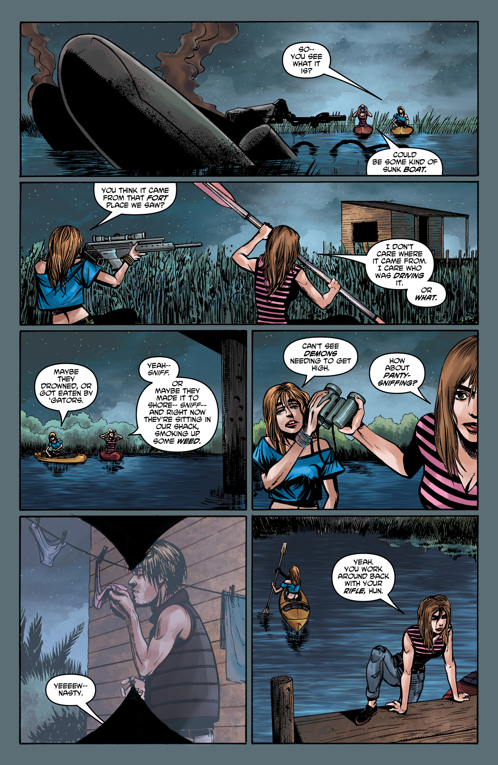 Read online Crossed: Badlands comic -  Issue #6 - 14