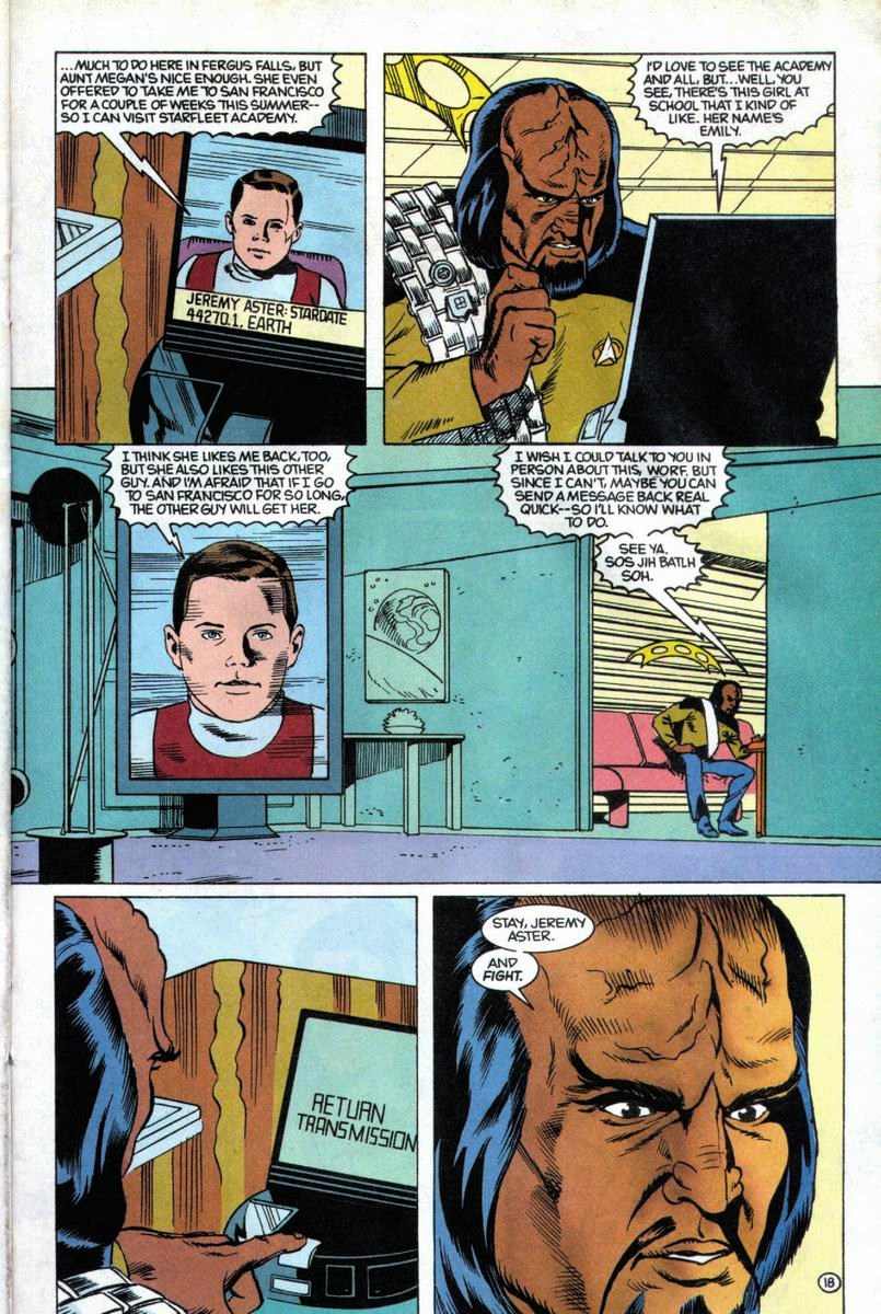 Read online Star Trek: The Next Generation (1989) comic -  Issue #19 - 15