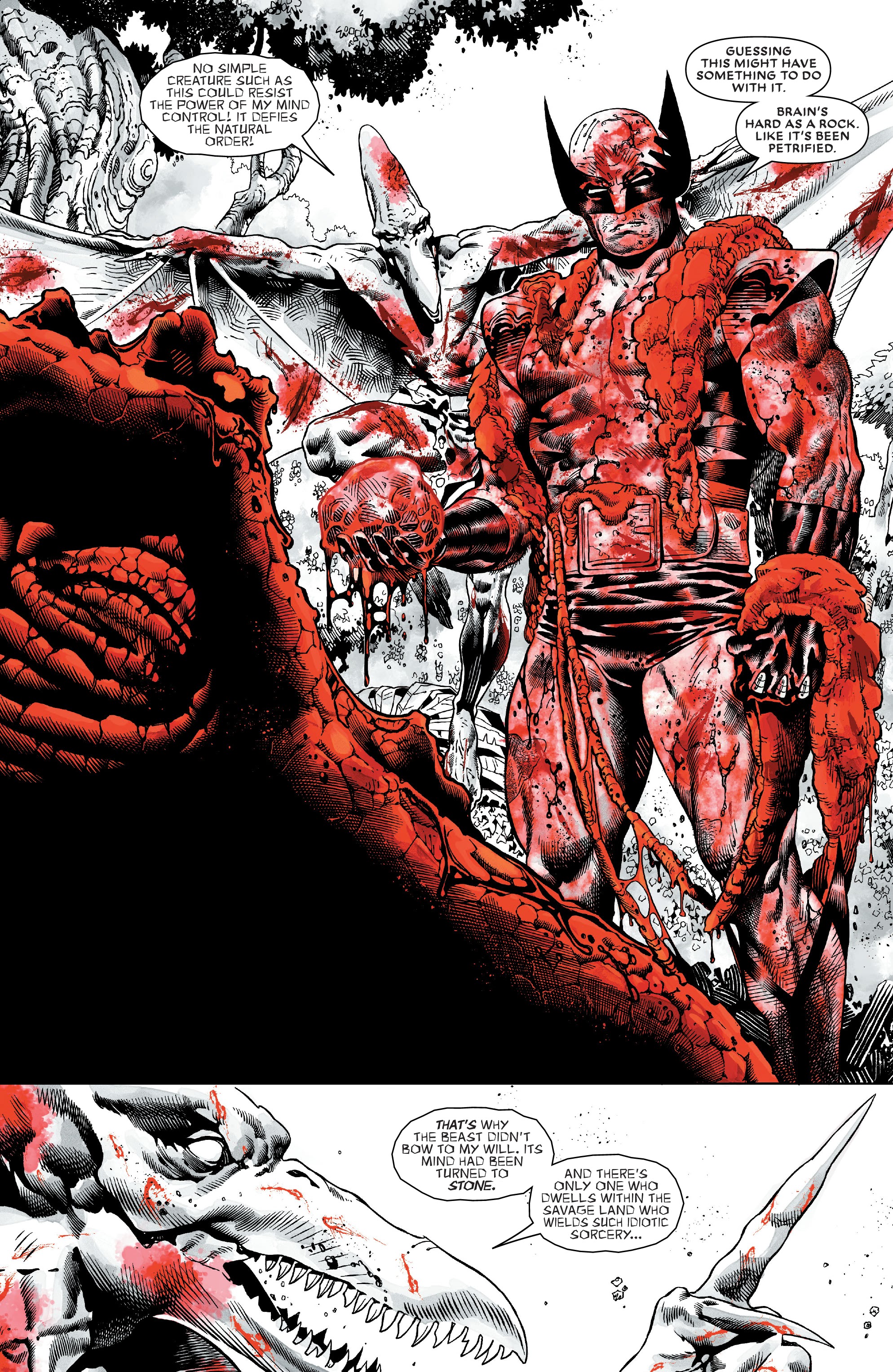 Read online Wolverine: Black, White & Blood comic -  Issue #4 - 29