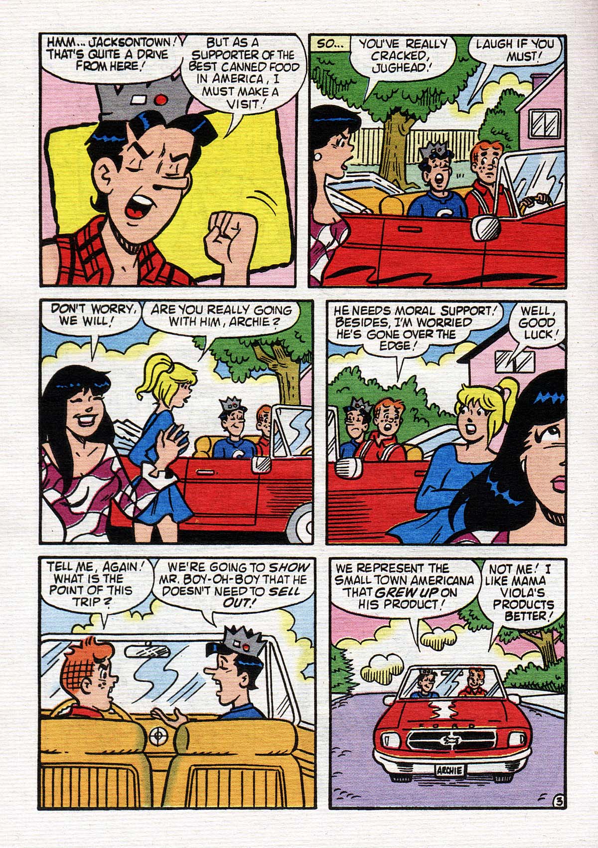 Read online Jughead's Double Digest Magazine comic -  Issue #106 - 126