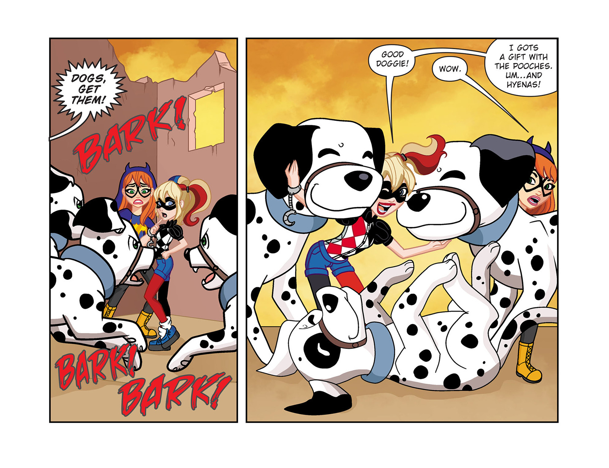 Read online DC Super Hero Girls: Past Times at Super Hero High comic -  Issue #7 - 10