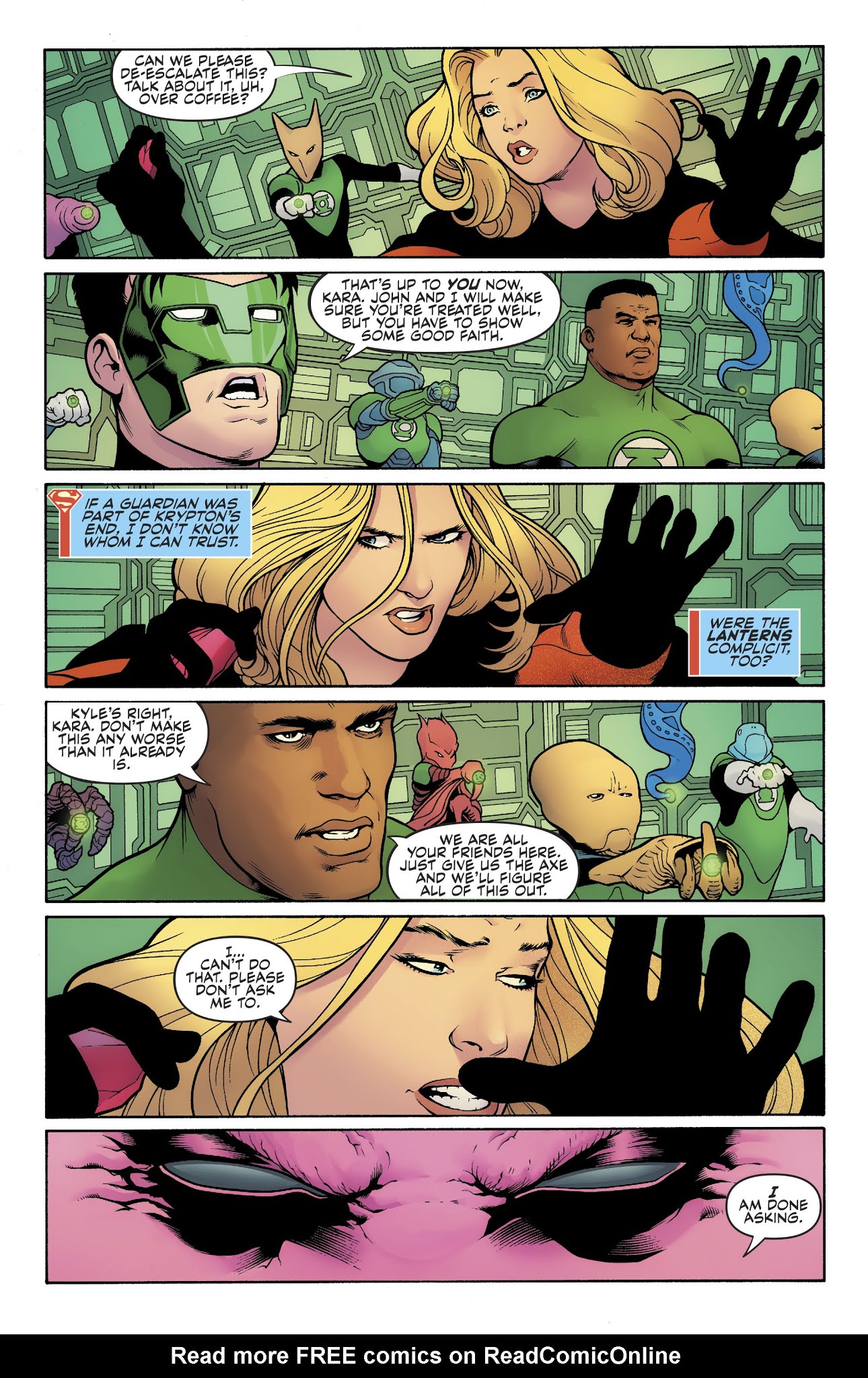 Read online Supergirl (2016) comic -  Issue #23 - 12