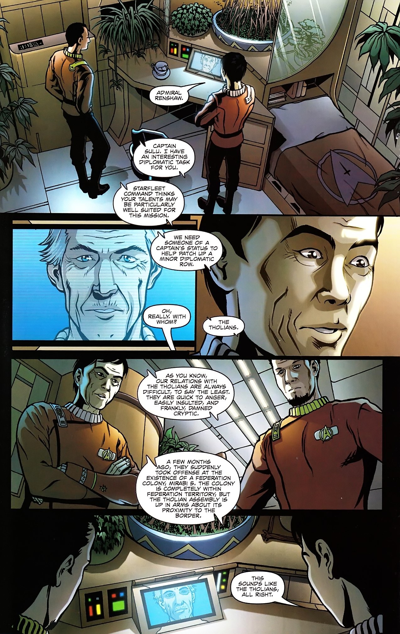 Read online Star Trek: 100 Page Spectacular comic -  Issue # Full - 52
