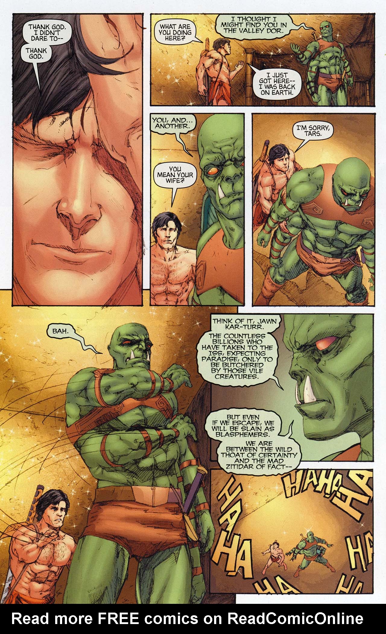 Read online Warlord of Mars comic -  Issue #13 - 21