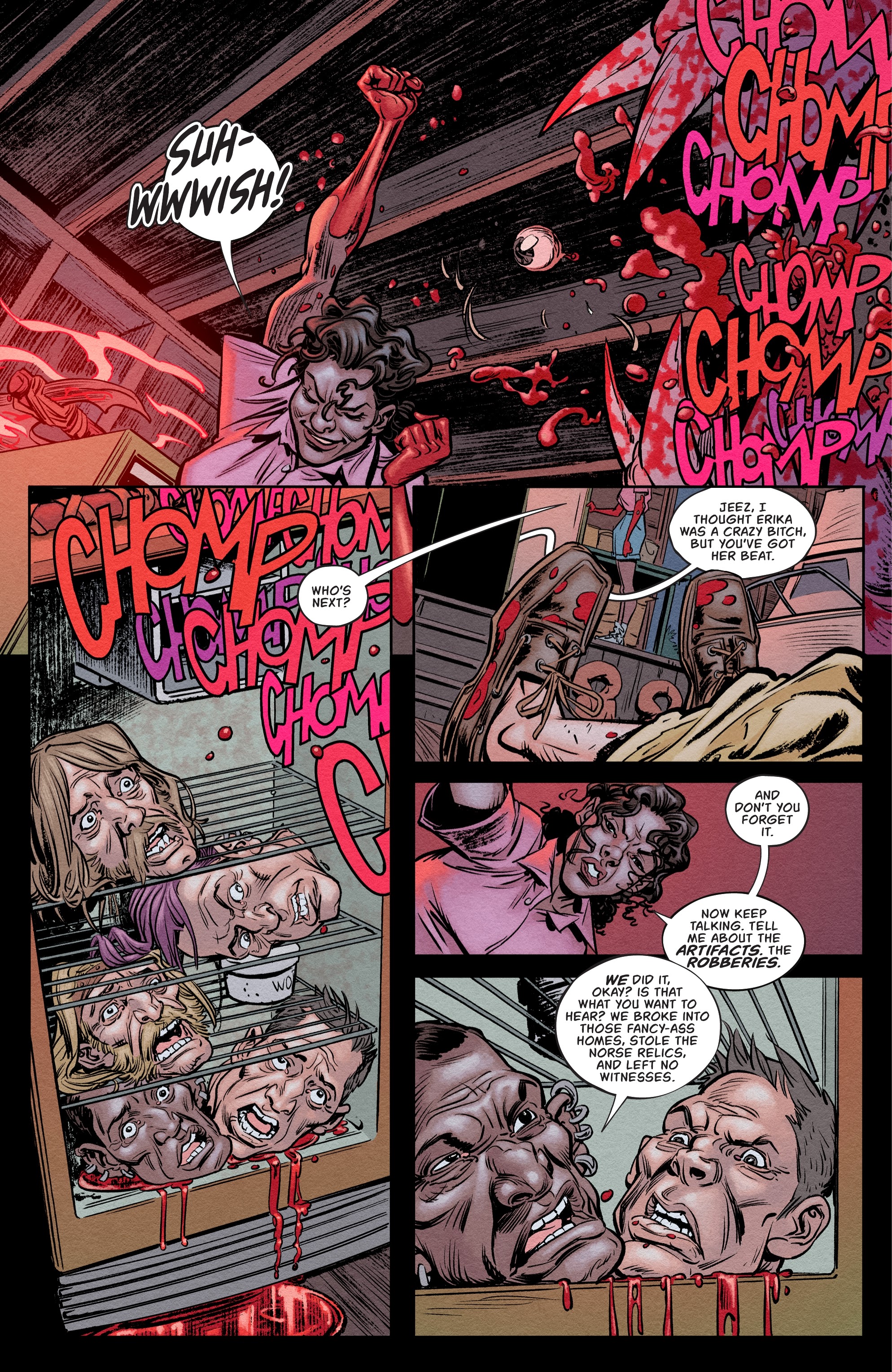 Read online Refrigerator Full of Heads comic -  Issue #4 - 21