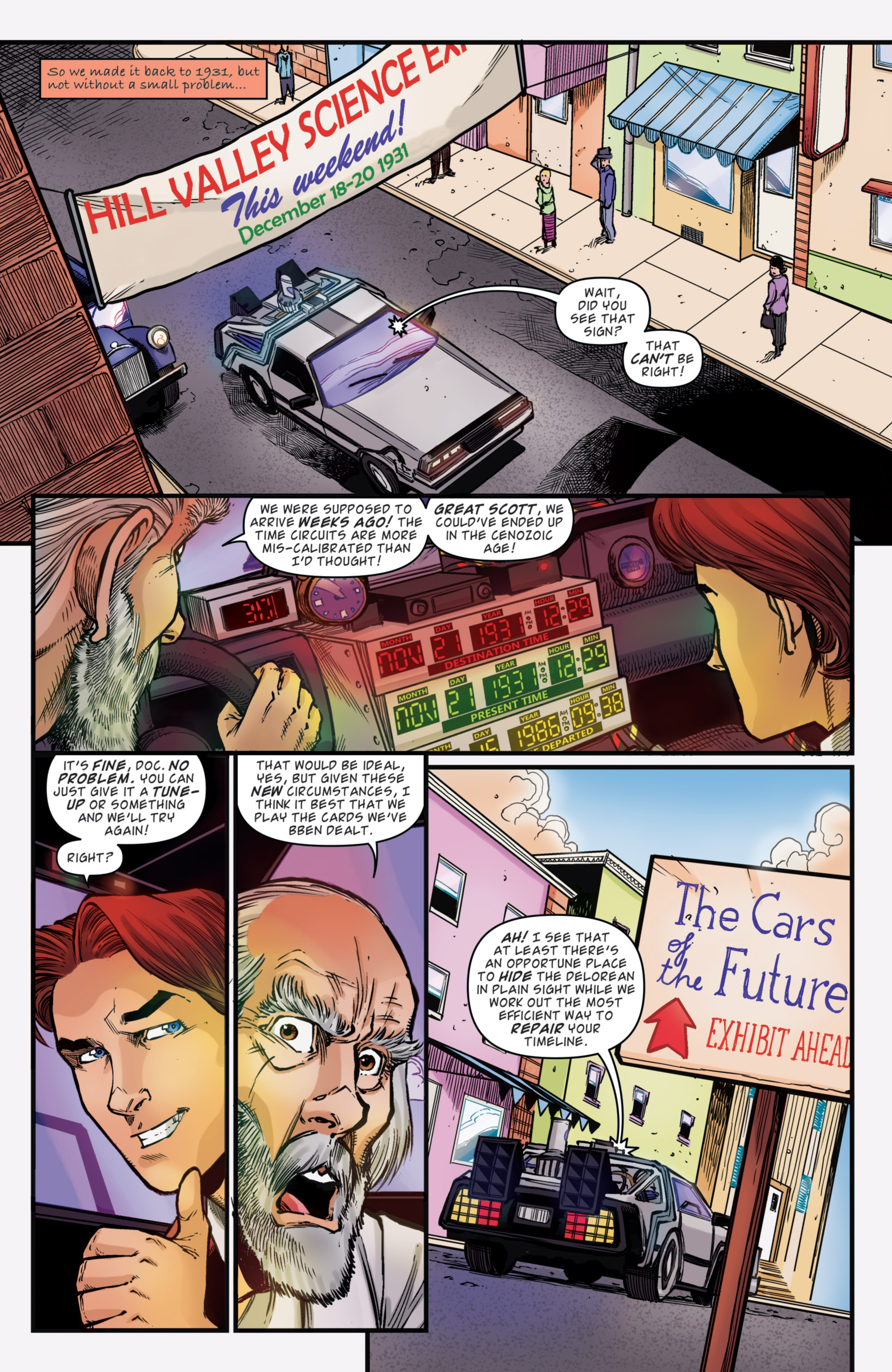 Read online Back to the Future: Citizen Brown comic -  Issue #4 - 16