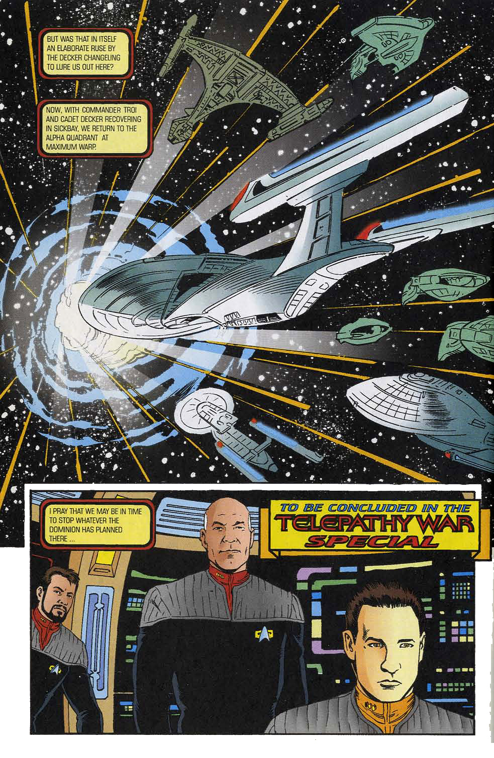 Read online Star Trek: Telepathy War comic -  Issue # Full - 77