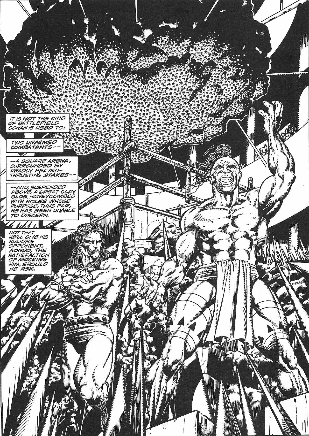 Read online The Savage Sword Of Conan comic -  Issue #213 - 12