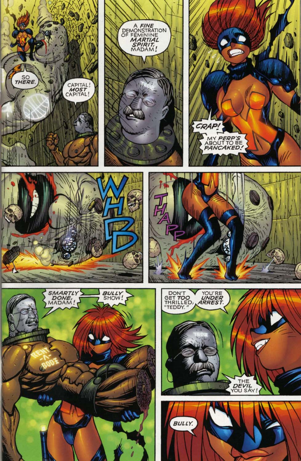 Read online Dirty Pair: Run From the Future comic -  Issue #3 - 7