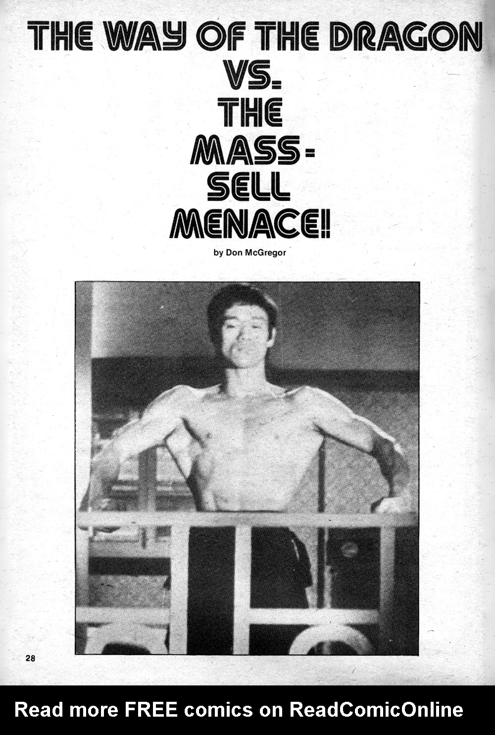 Read online The Deadly Hands of Kung Fu comic -  Issue #7 - 28