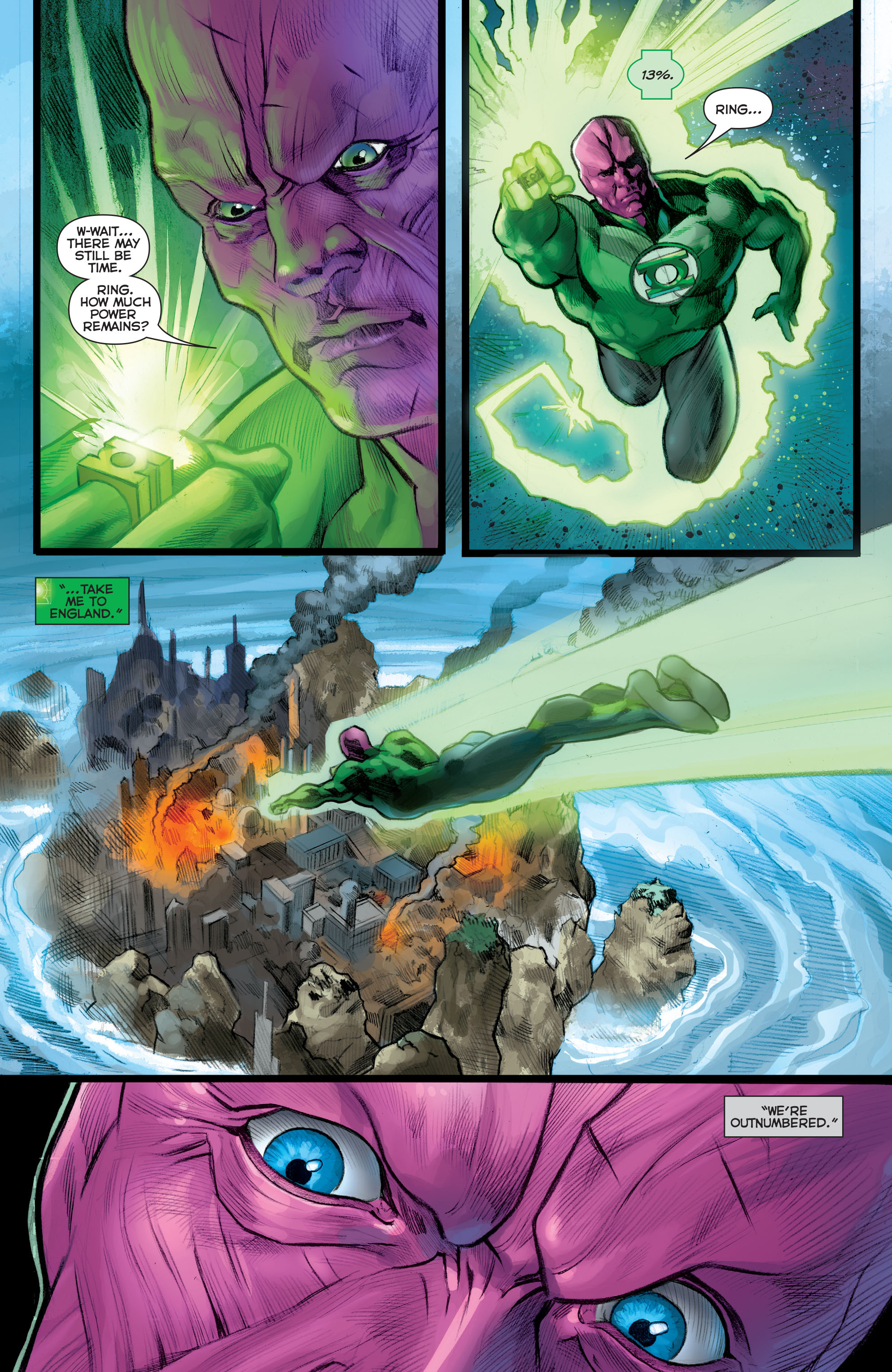 Read online Flashpoint: The World of Flashpoint Featuring Green Lantern comic -  Issue # Full - 54