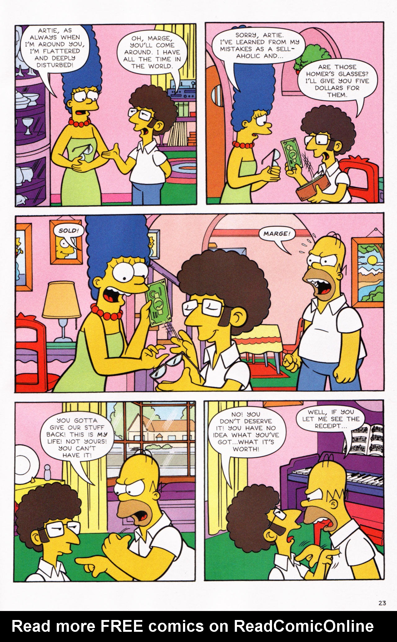 Read online Simpsons Comics comic -  Issue #130 - 20