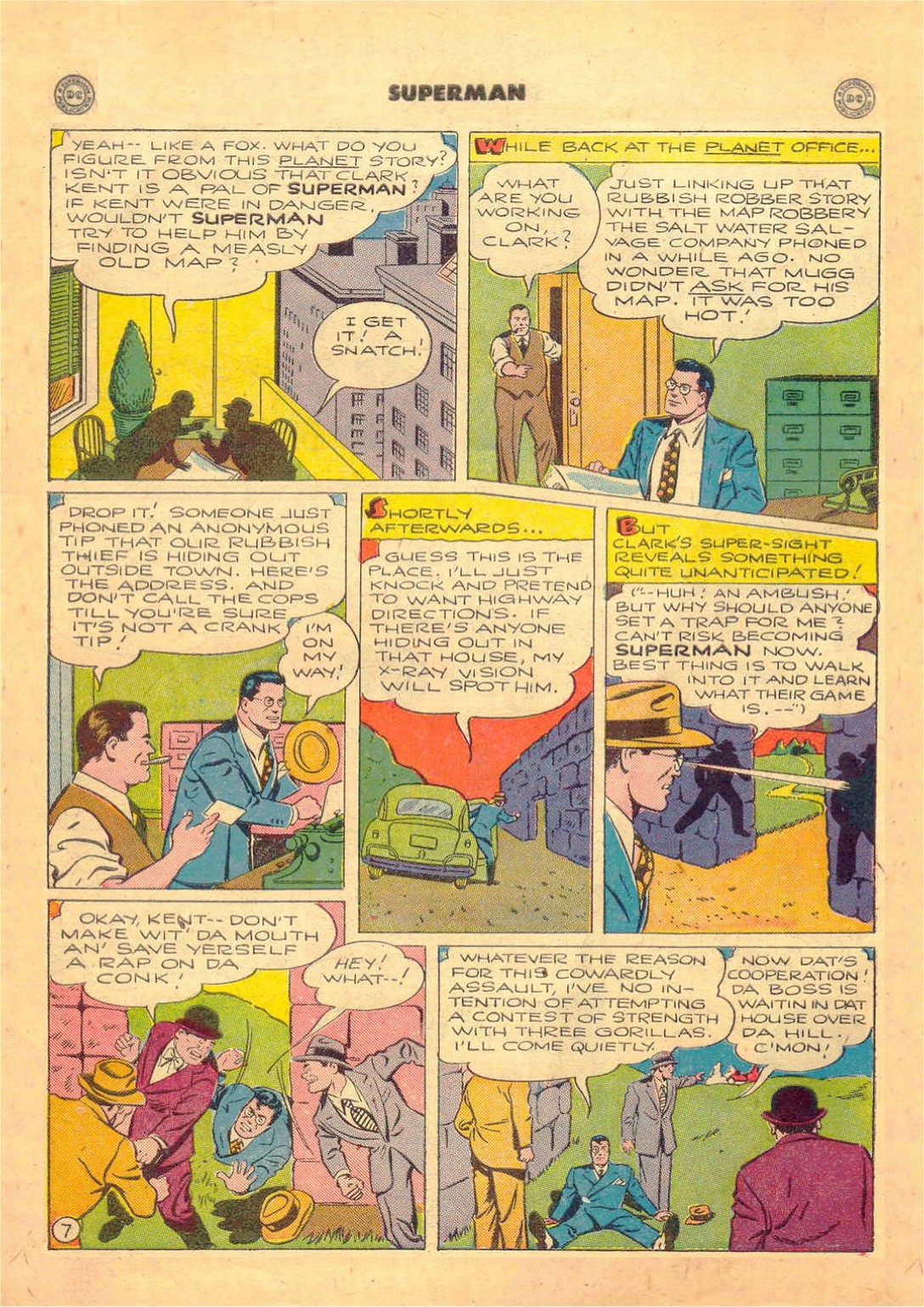 Read online Superman (1939) comic -  Issue #37 - 43