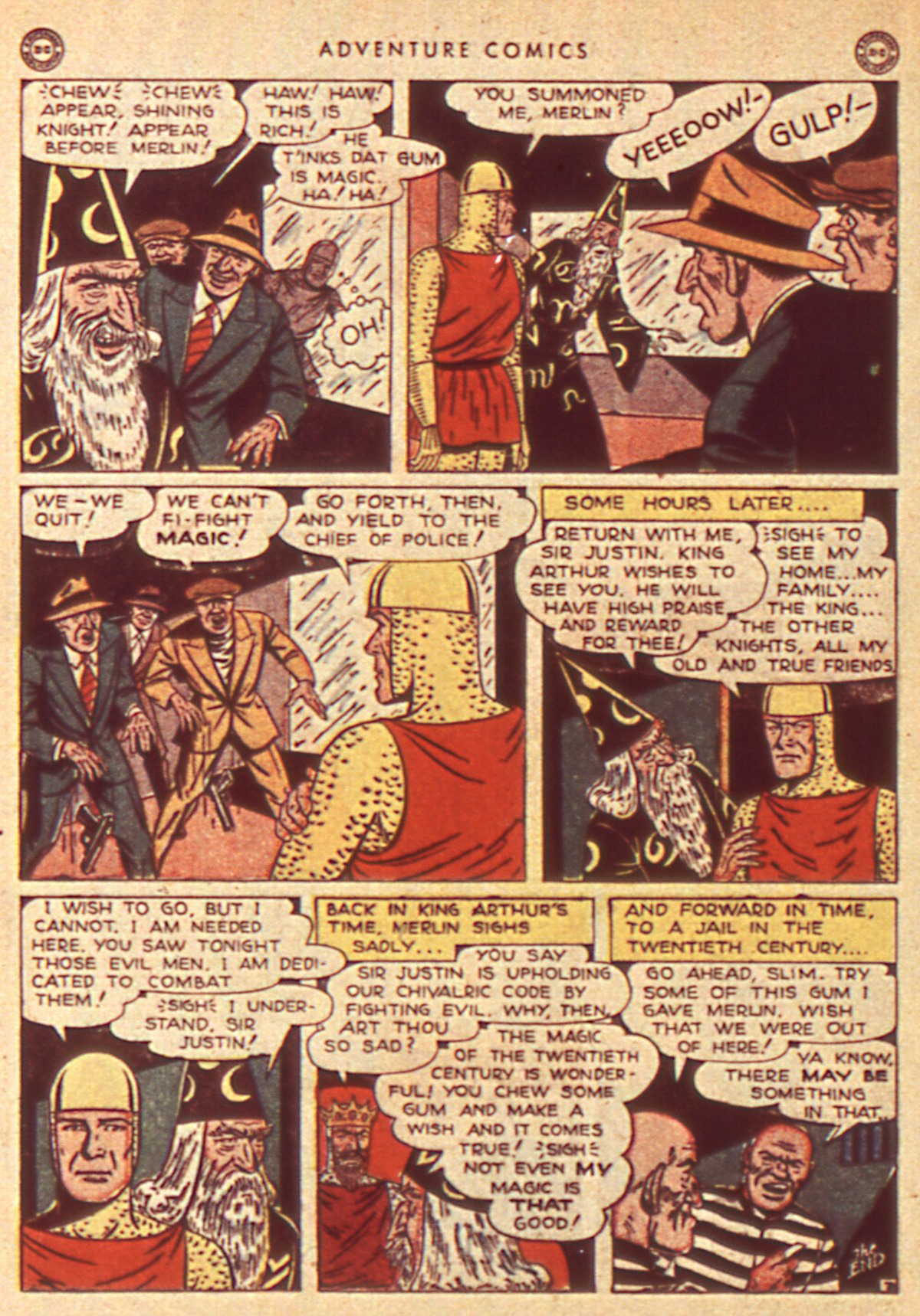 Read online Adventure Comics (1938) comic -  Issue #107 - 36