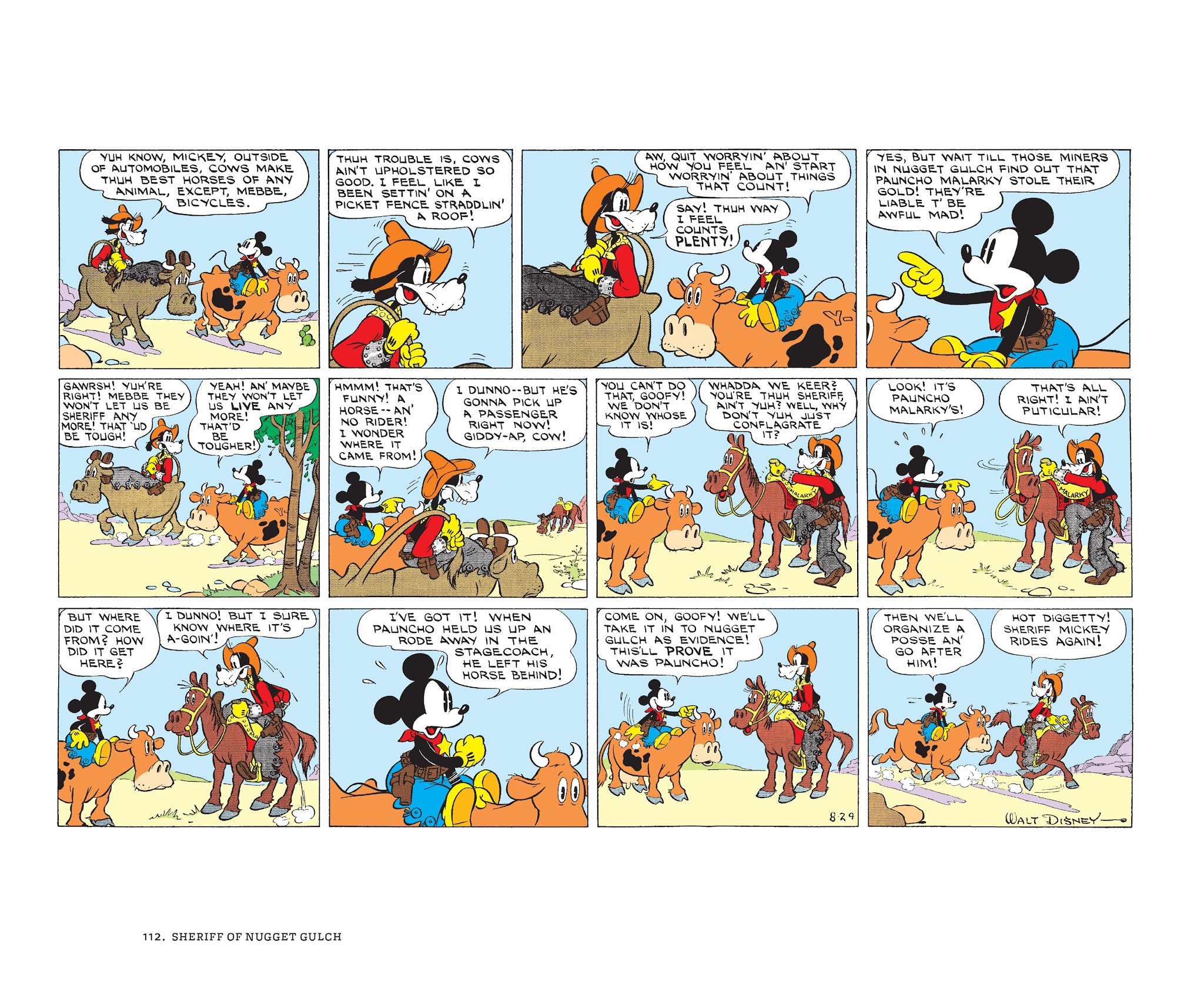 Read online Walt Disney's Mickey Mouse Color Sundays comic -  Issue # TPB 2 (Part 2) - 12