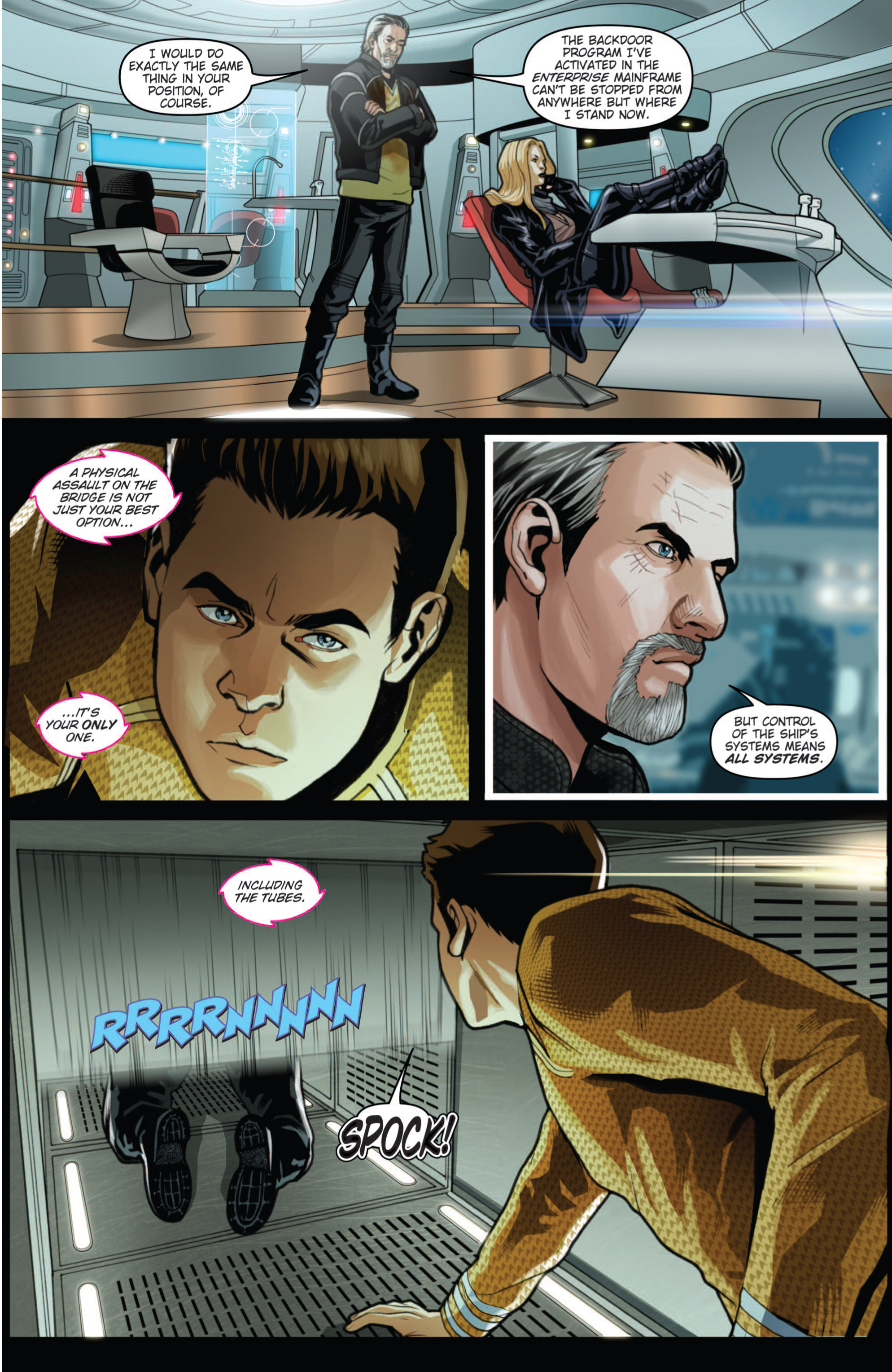 Read online Star Trek: Countdown To Darkness comic -  Issue #4 - 8