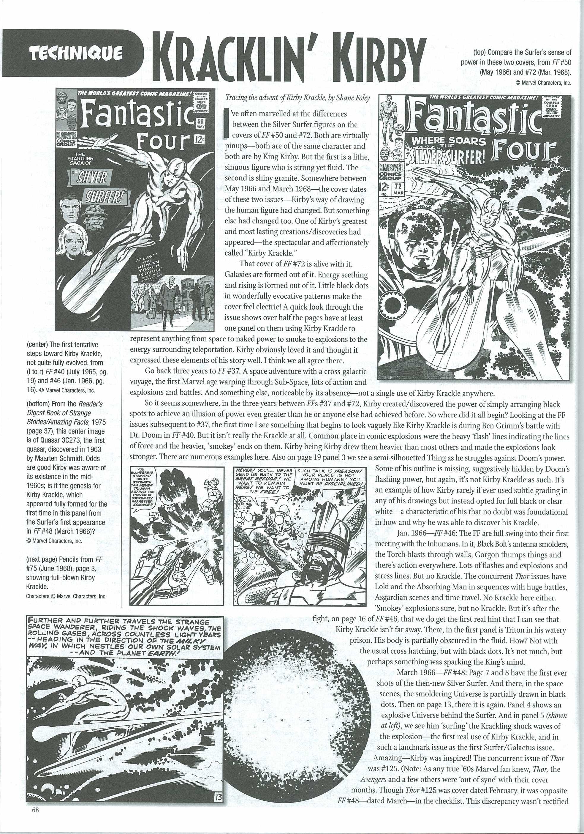 Read online The Jack Kirby Collector comic -  Issue #33 - 70